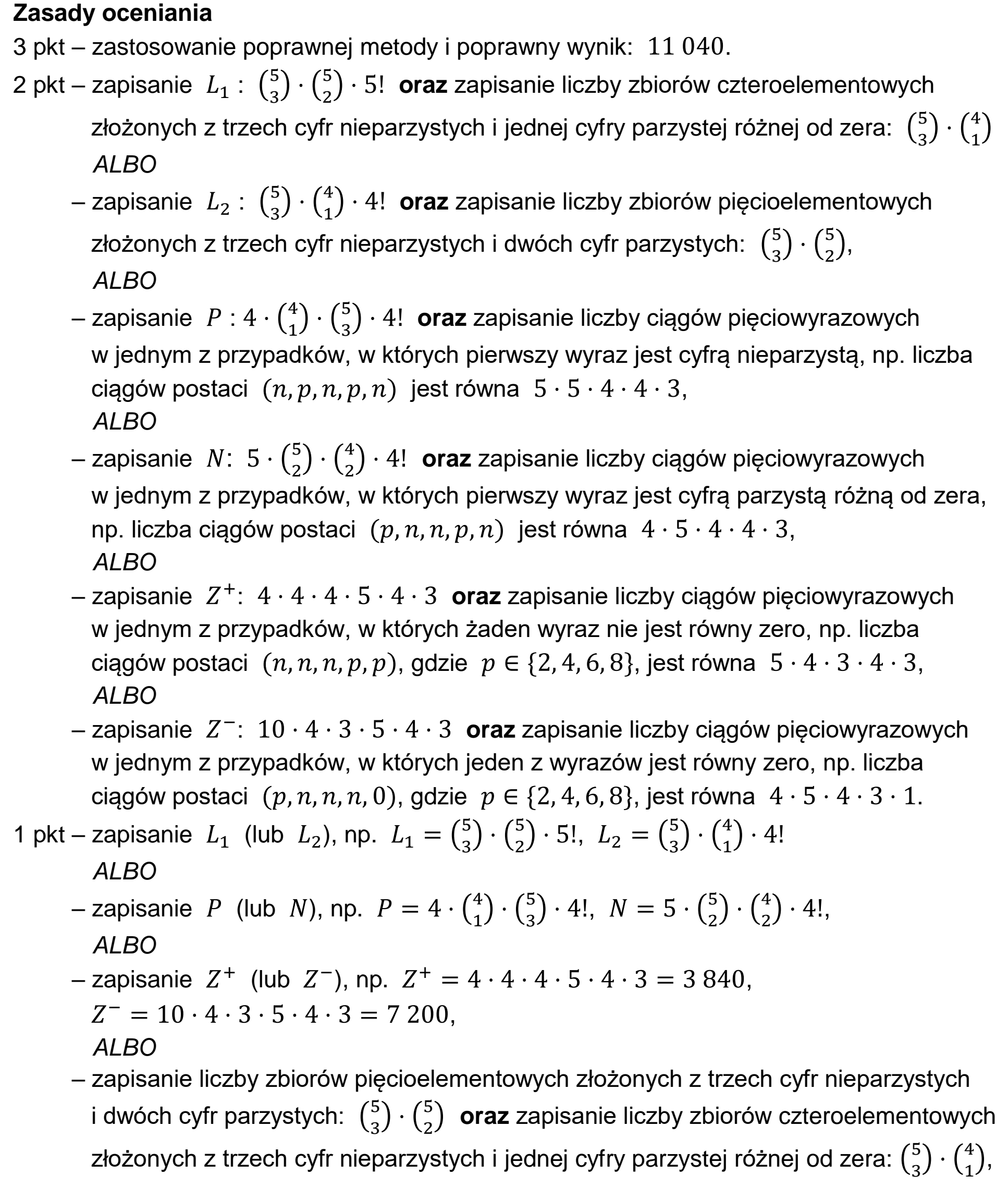 Matura, maj 2024, odpowiedź do zadania 8, fragment 1