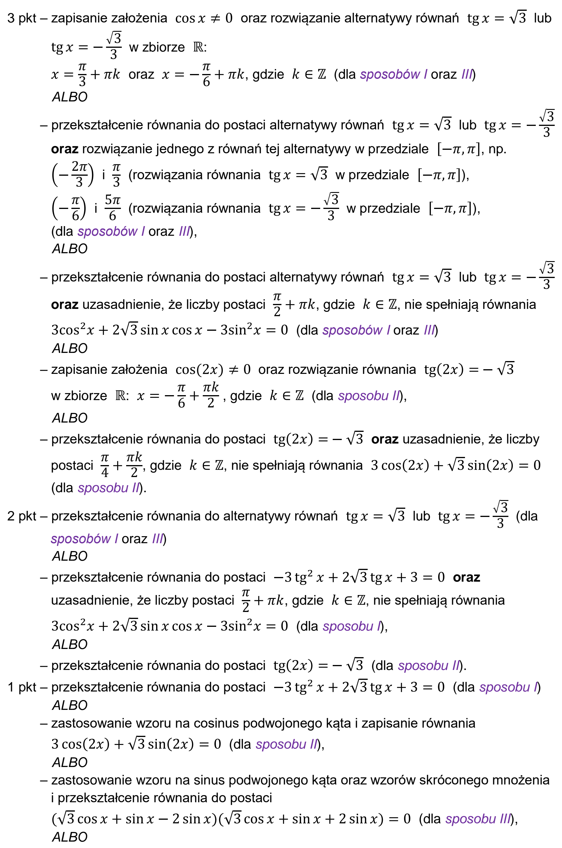 Matura, maj 2025, odpowiedź do zadania 12, fragment 2
