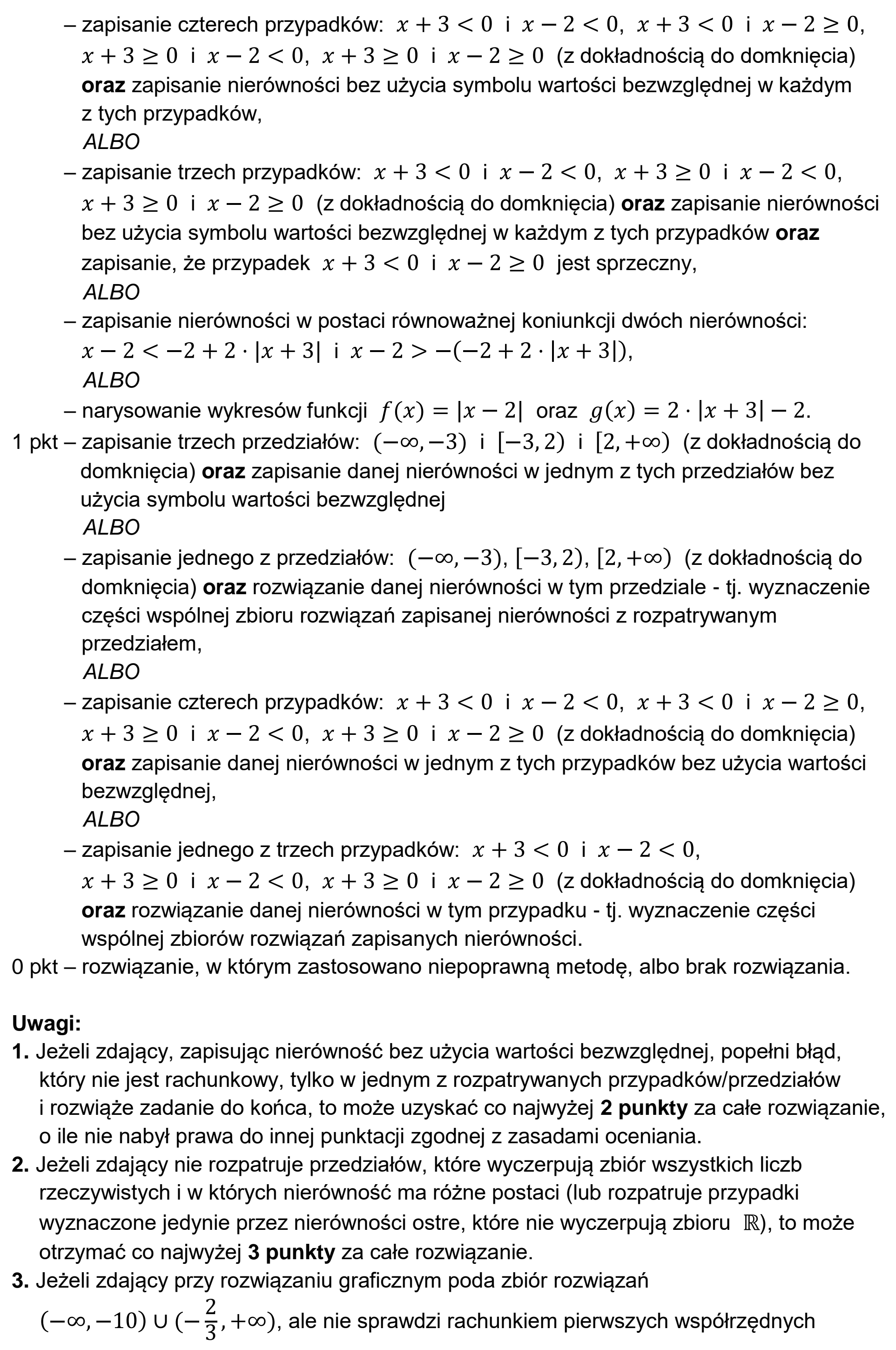 Matura, maj 2025, odpowiedź do zadania 9, fragment 2