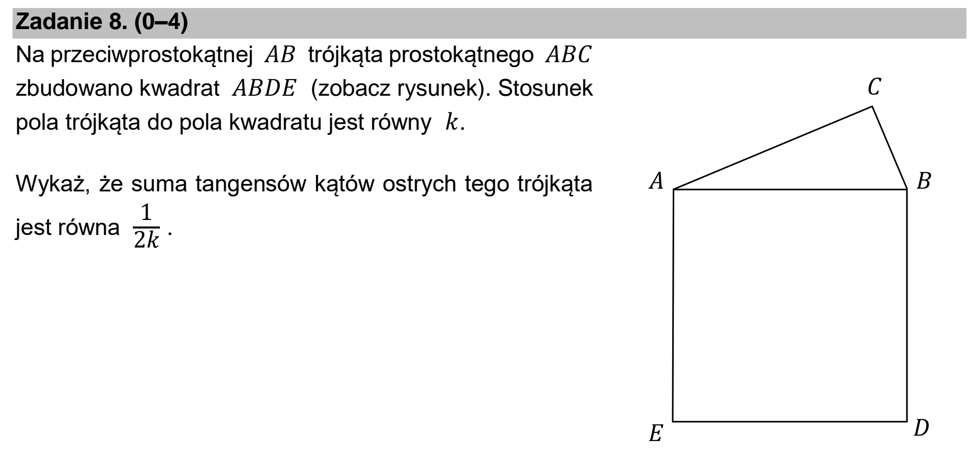 Matura próbna, marzec 2021, podgląd zadania 8