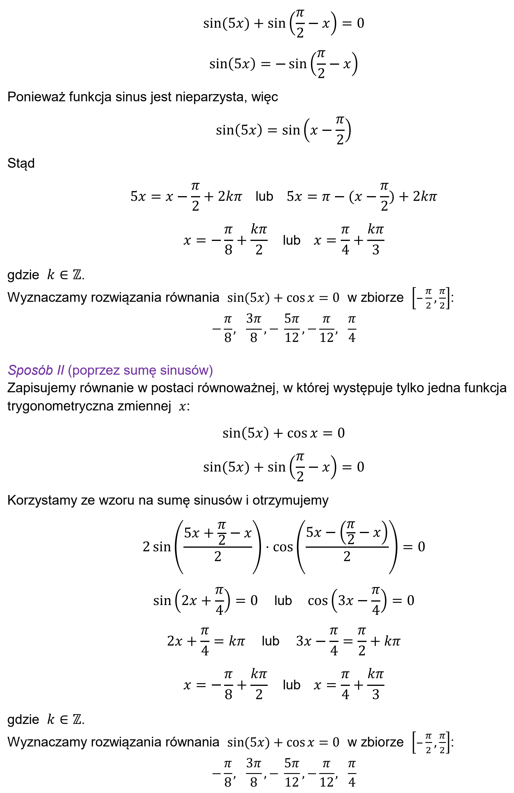 Matura dodatkowa, czerwiec 2023, odpowiedź do zadania 8, fragment 2
