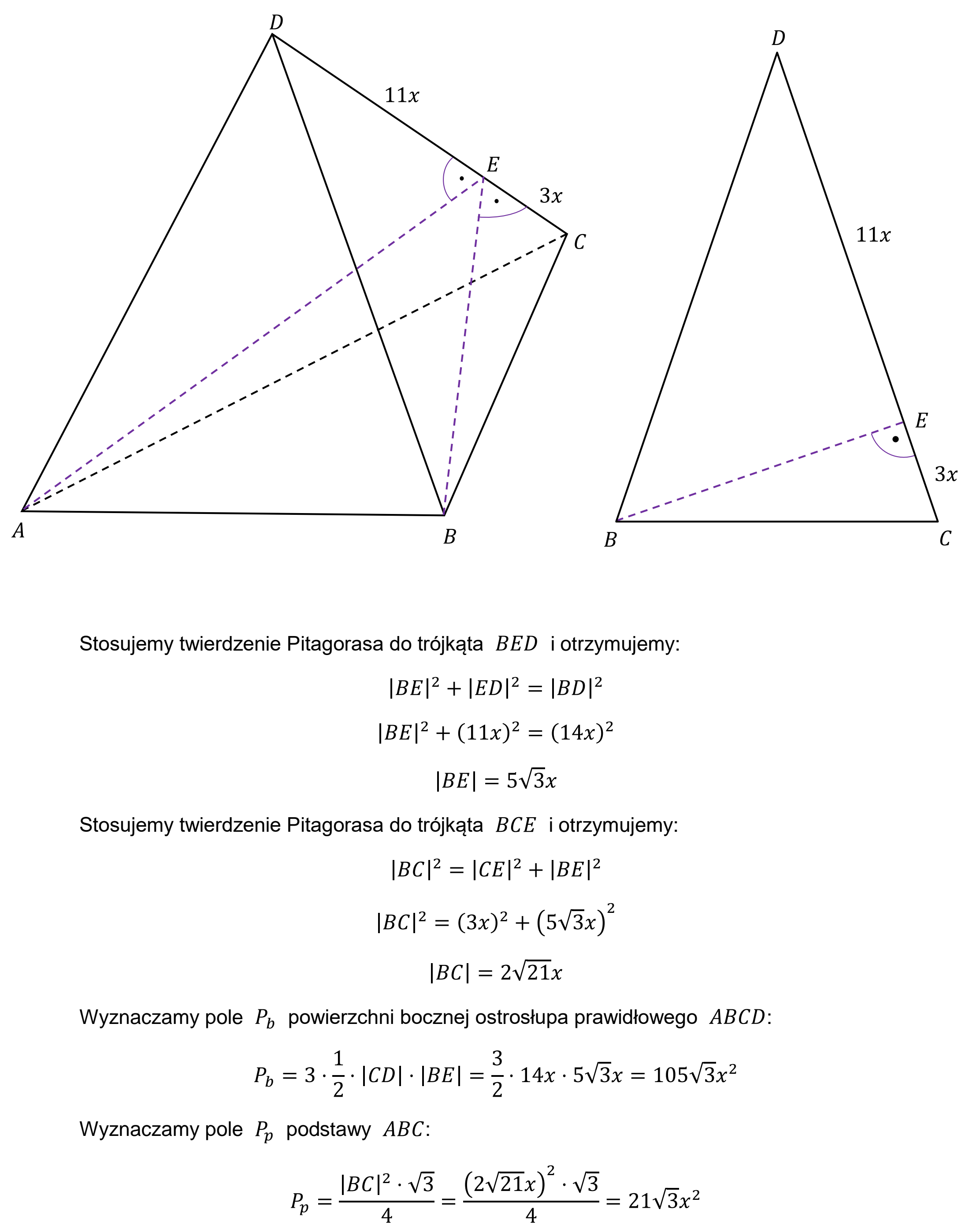 Matura dodatkowa, czerwiec 2025, odpowiedź do zadania 10, fragment 2