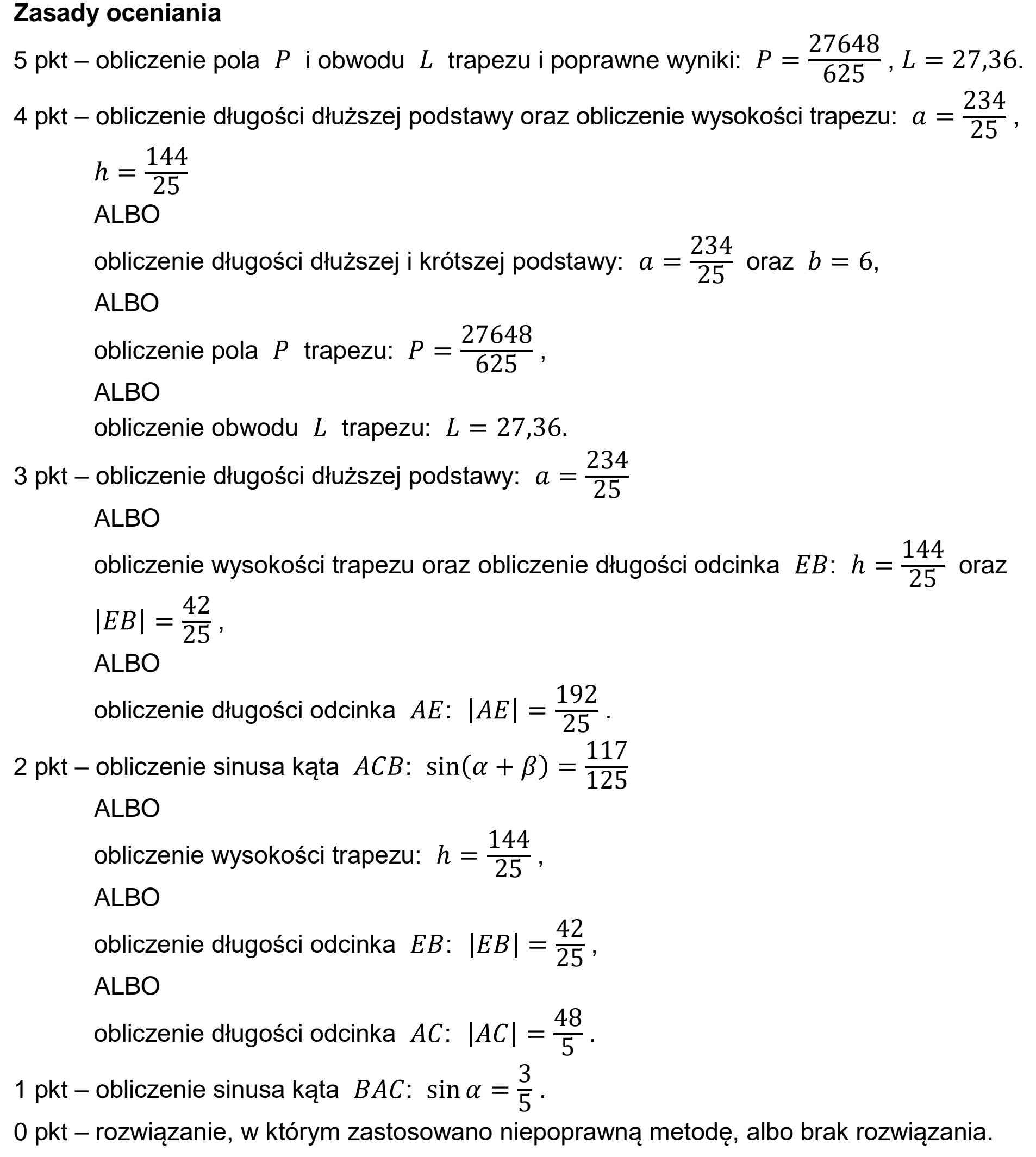 Matura próbna, grudzien 2022, odpowiedź do zadania 11, fragment 1