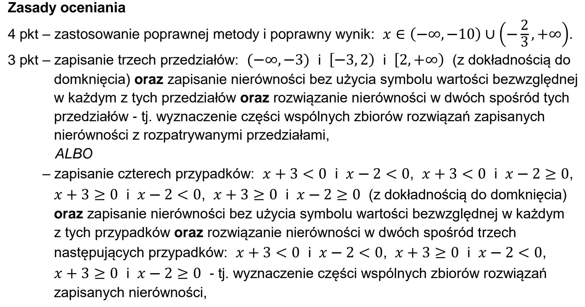 Matura, maj 2025, odpowiedź do zadania 5, fragment 1