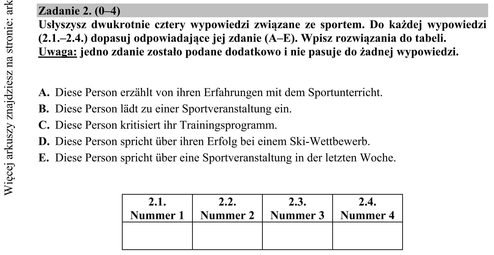 Matura dodatkowa, czerwiec 2018, podgląd zadania 2