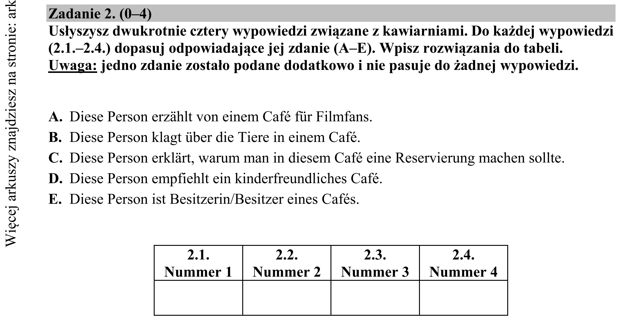 Matura dodatkowa, lipiec 2020, podgląd zadania 2