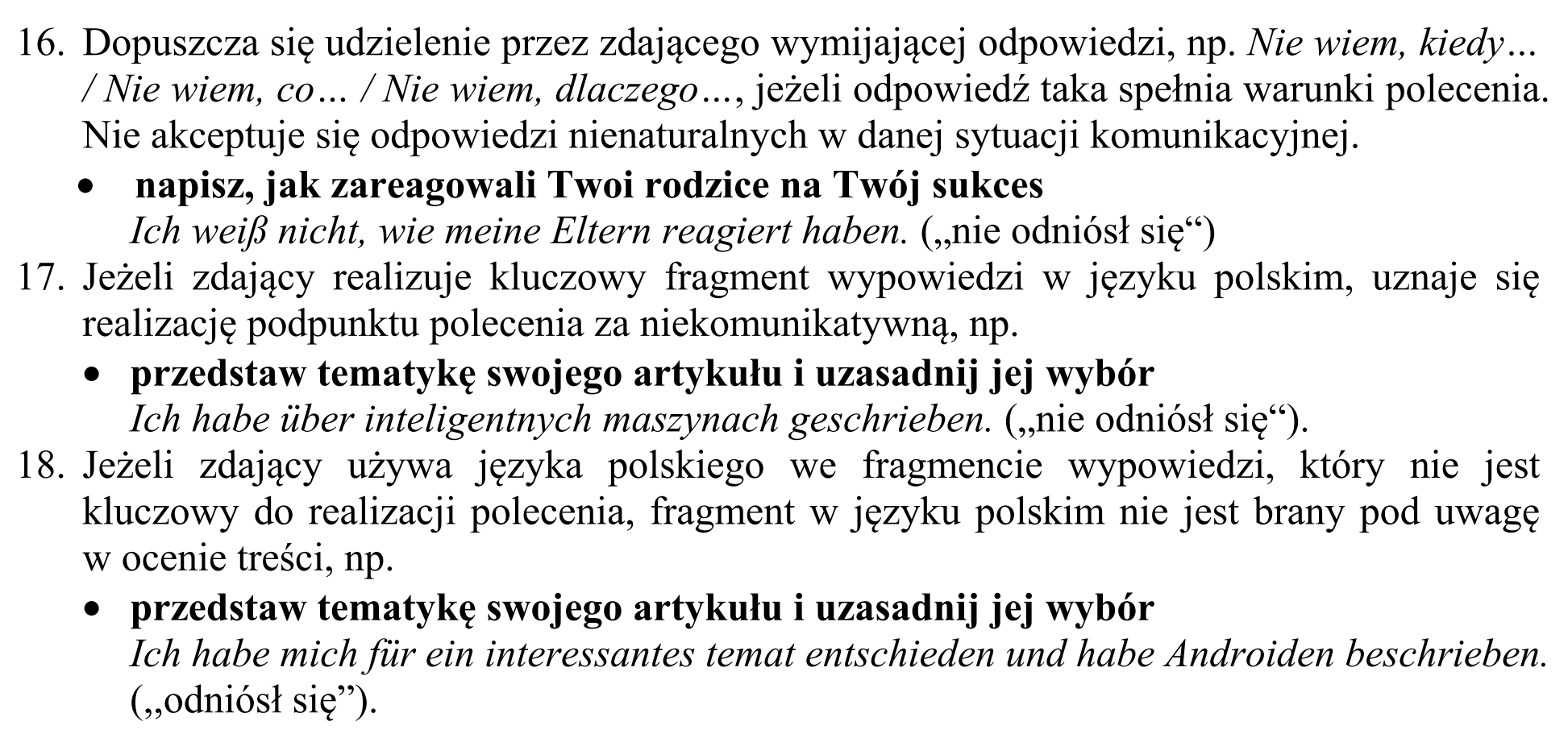 Matura, maj 2019, odpowiedź do zadania 10, fragment 4