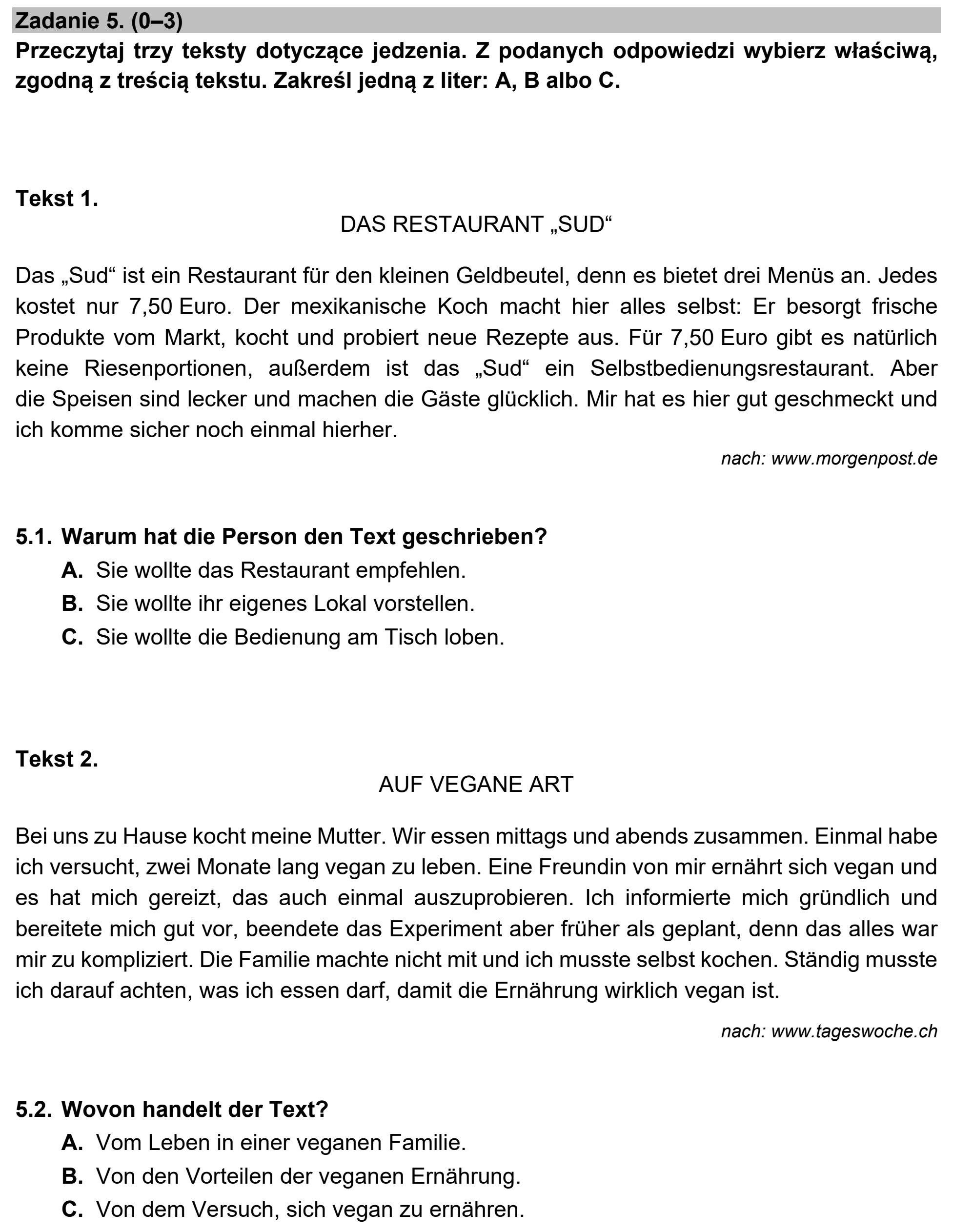 Matura, maj 2021, podgląd zadania 5, fragment 1
