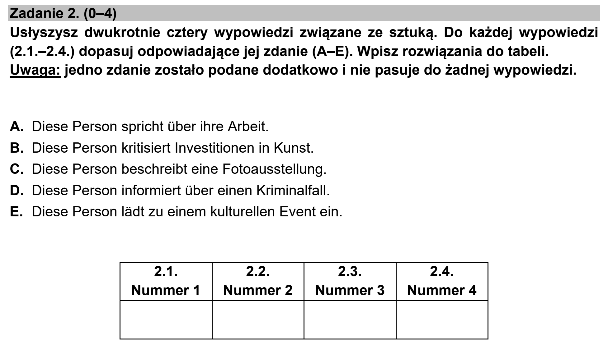 Matura, maj 2022, podgląd zadania 2