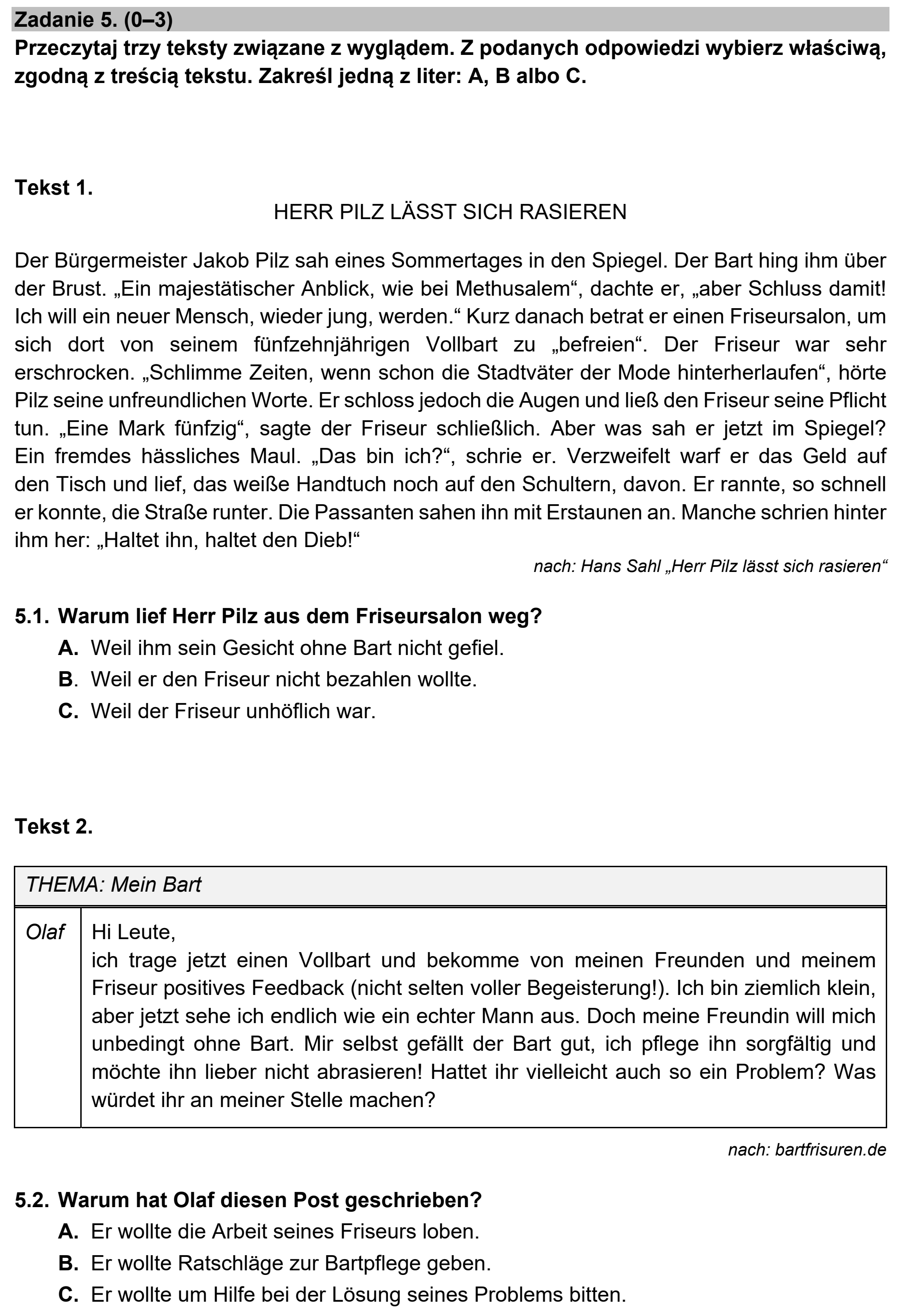 Matura, maj 2022, podgląd zadania 5, fragment 1