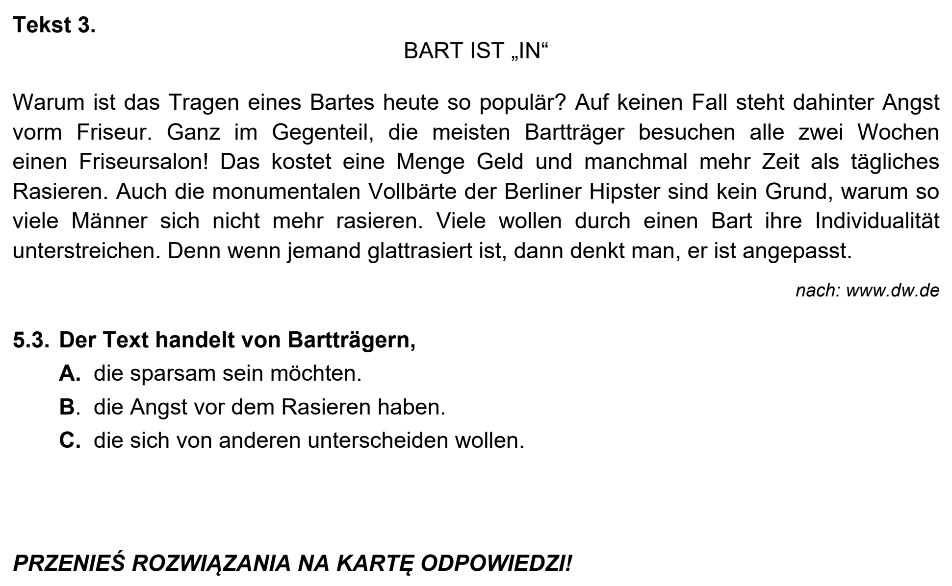 Matura, maj 2022, podgląd zadania 5, fragment 2