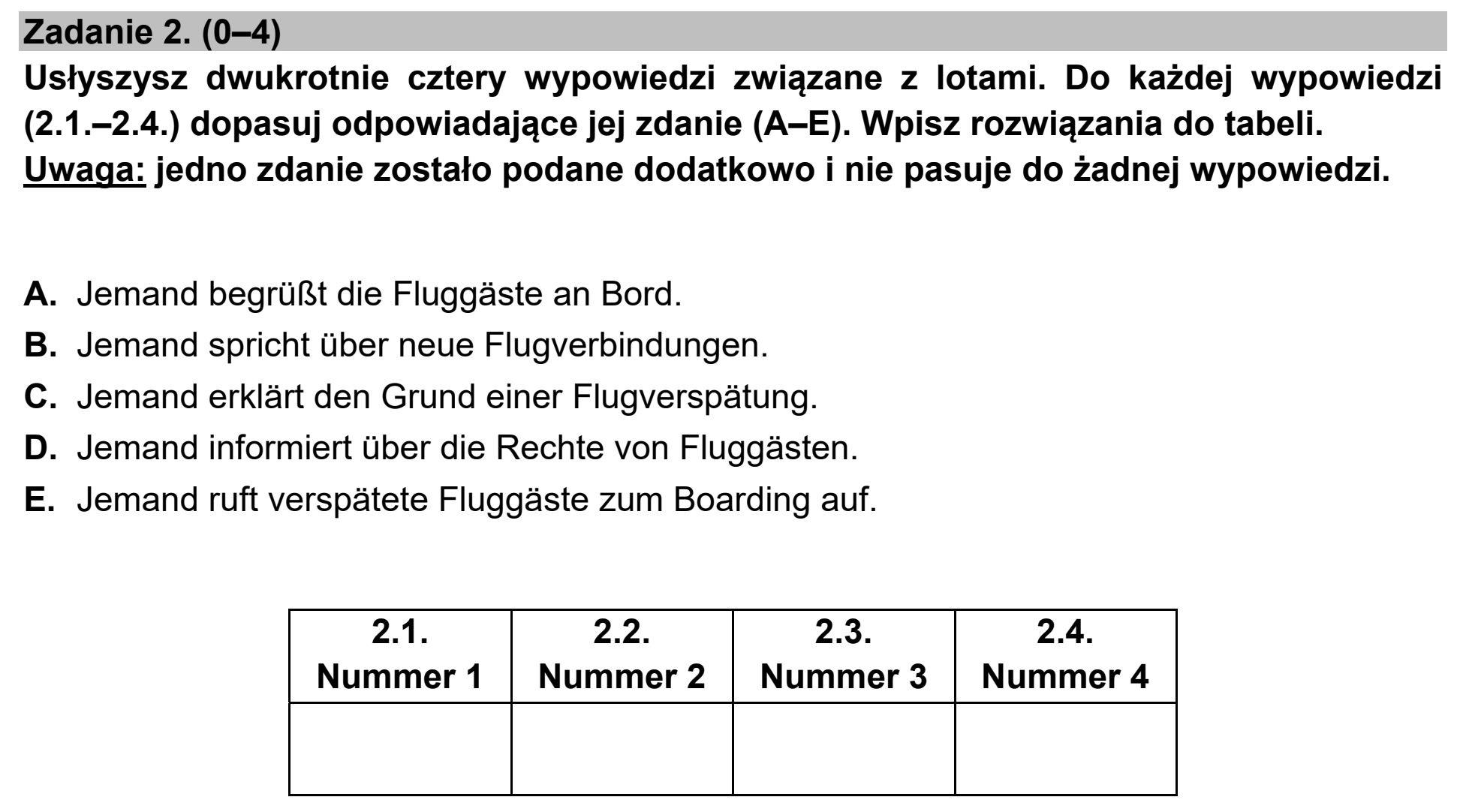 Matura próbna, marzec 2021, podgląd zadania 2