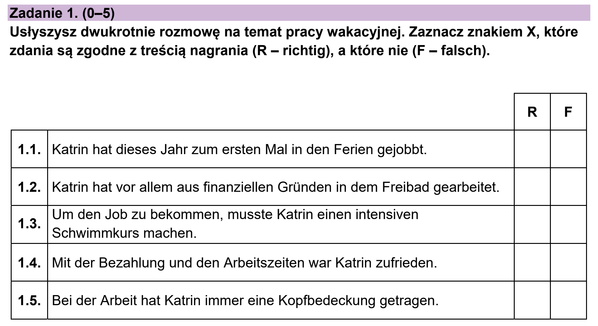 Matura próbna, grudzien 2022, podgląd zadania 1