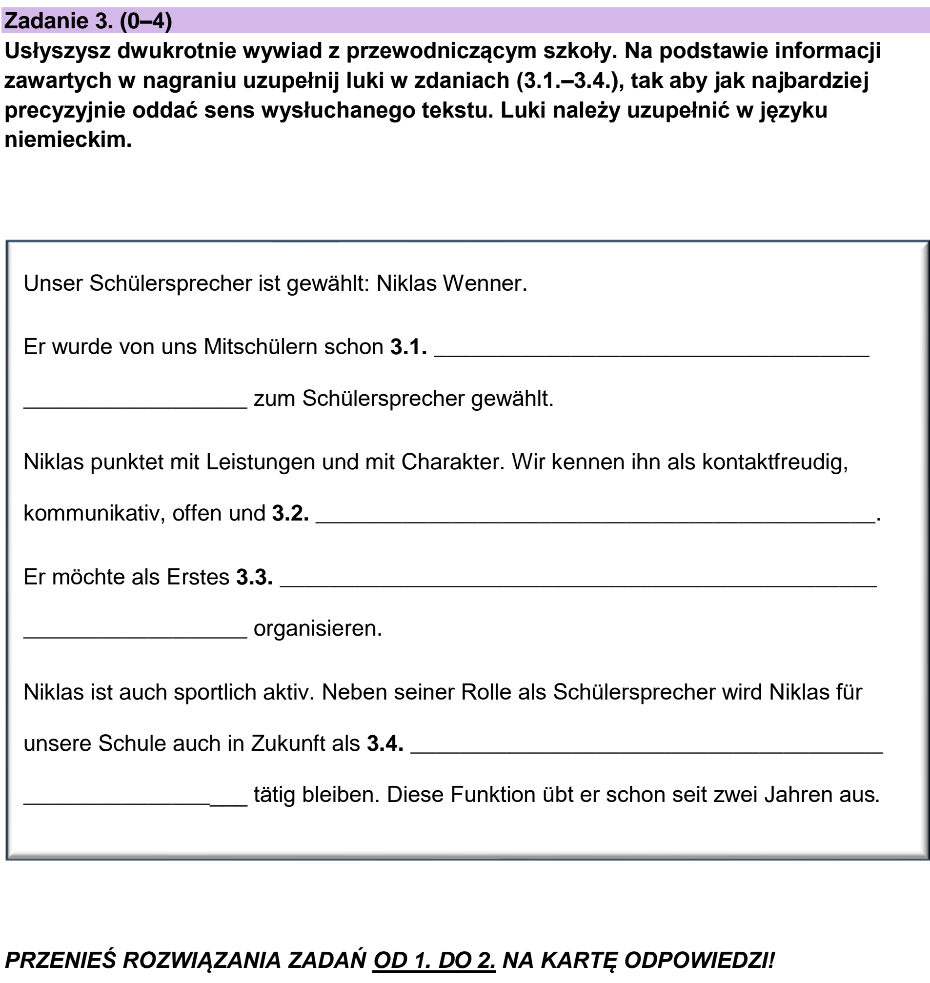 Matura próbna, grudzien 2024, podgląd zadania 3