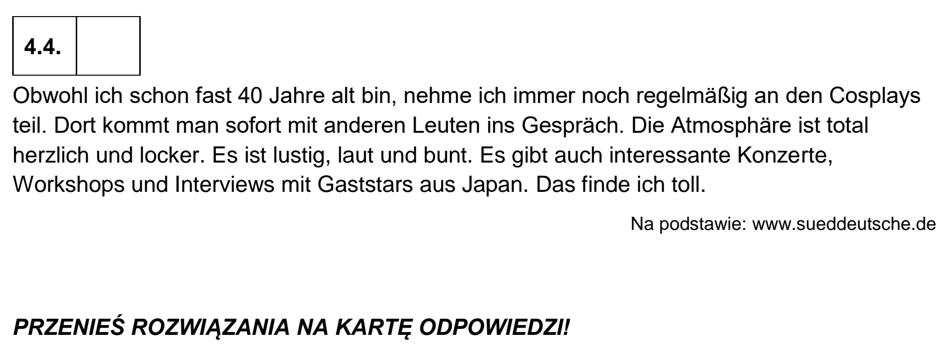 Matura próbna, grudzien 2024, podgląd zadania 4, fragment 2