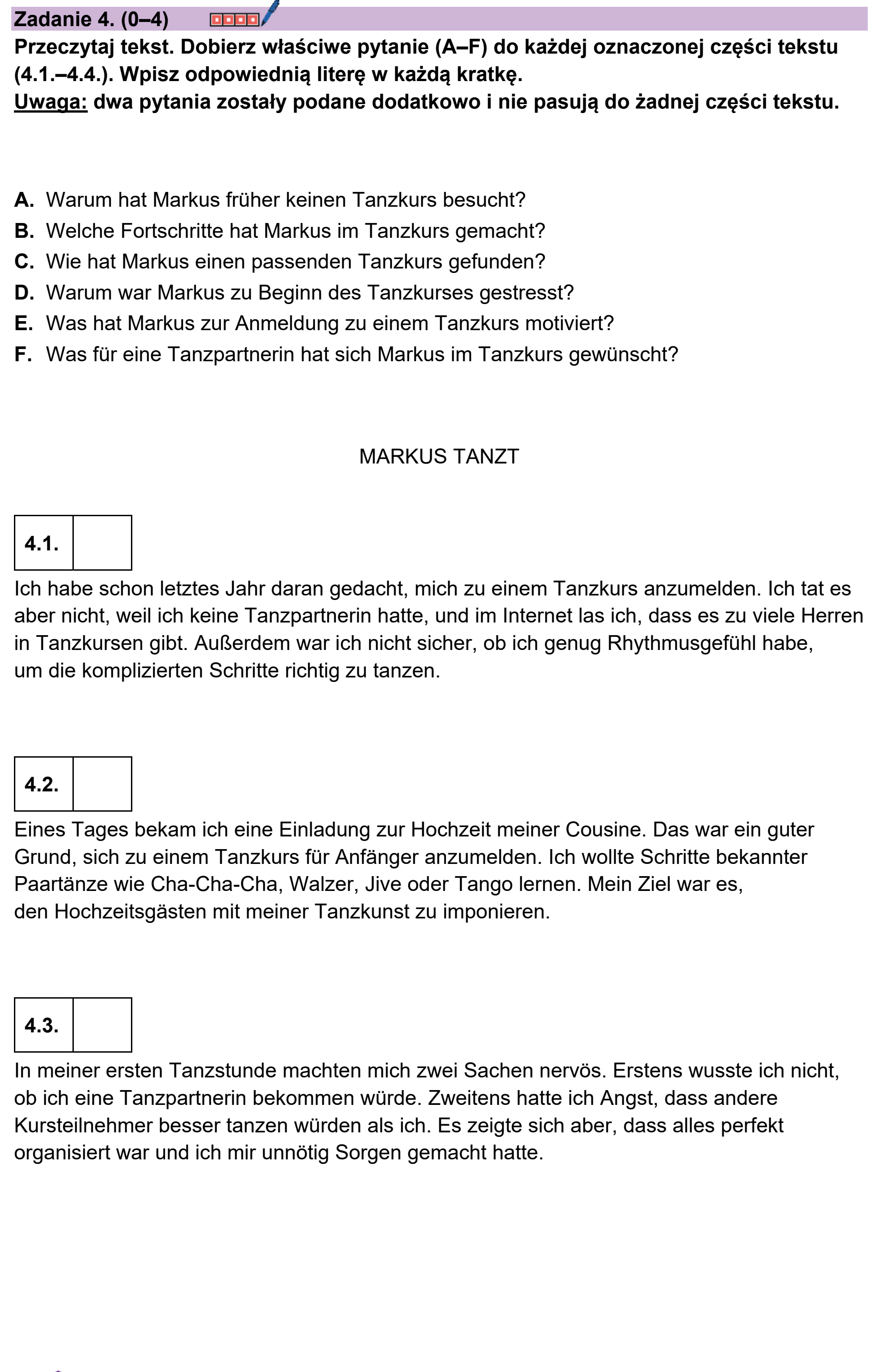 Matura, maj 2025, podgląd zadania 4, fragment 1