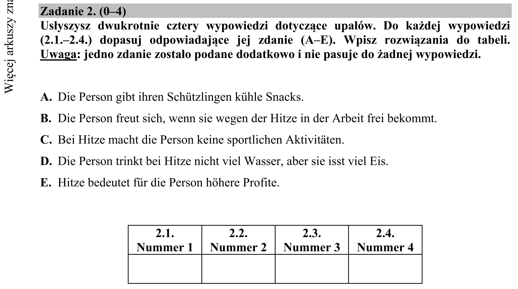 Matura dodatkowa, czerwiec 2016, podgląd zadania 2
