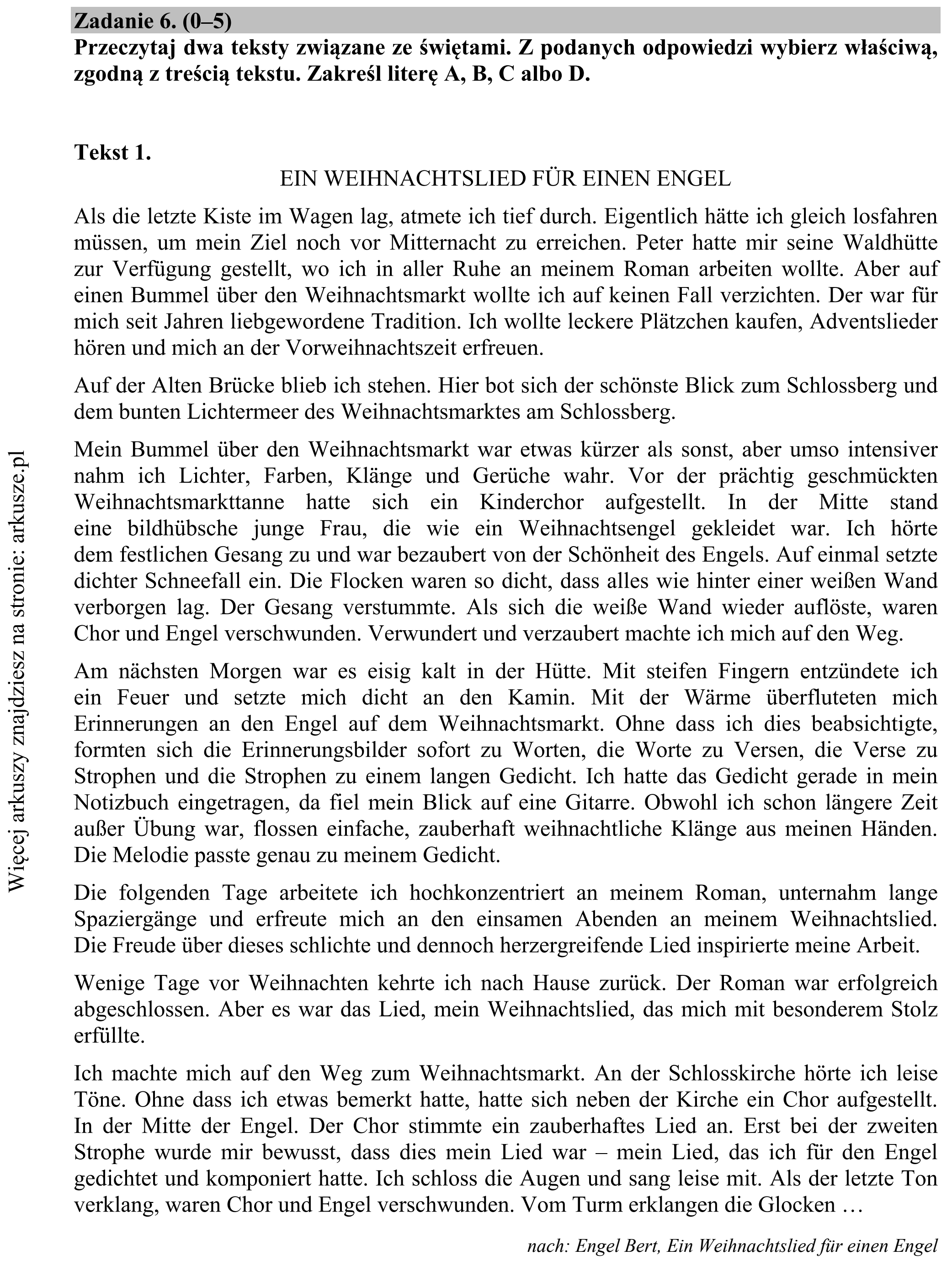 Matura dodatkowa, czerwiec 2016, podgląd zadania 6, fragment 1