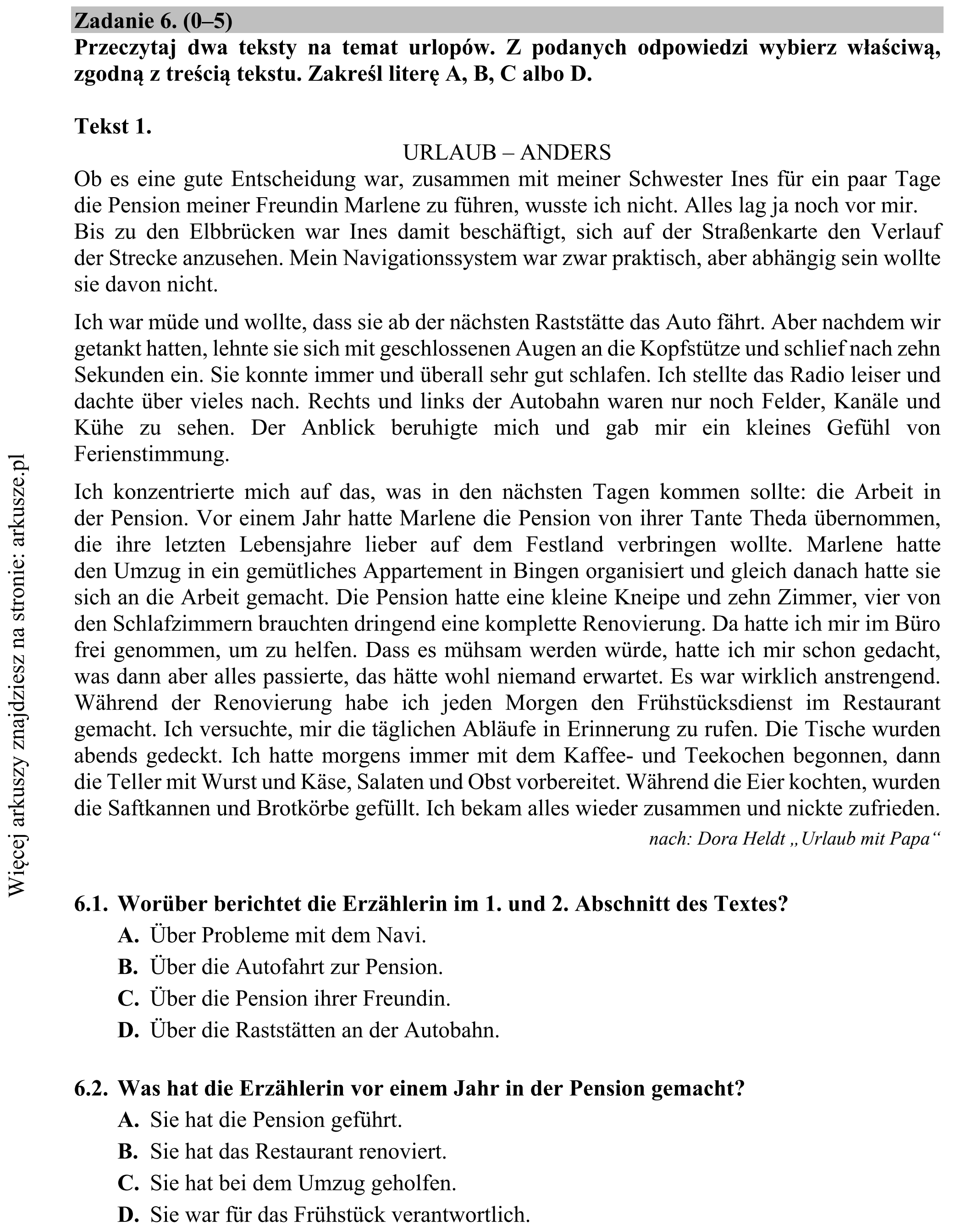 Matura dodatkowa, czerwiec 2017, podgląd zadania 6, fragment 1