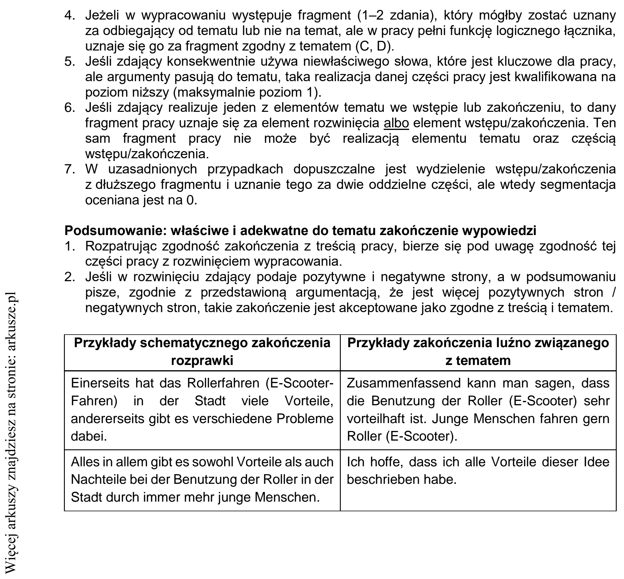 Matura dodatkowa, lipiec 2020, odpowiedź do zadania 10, fragment 6
