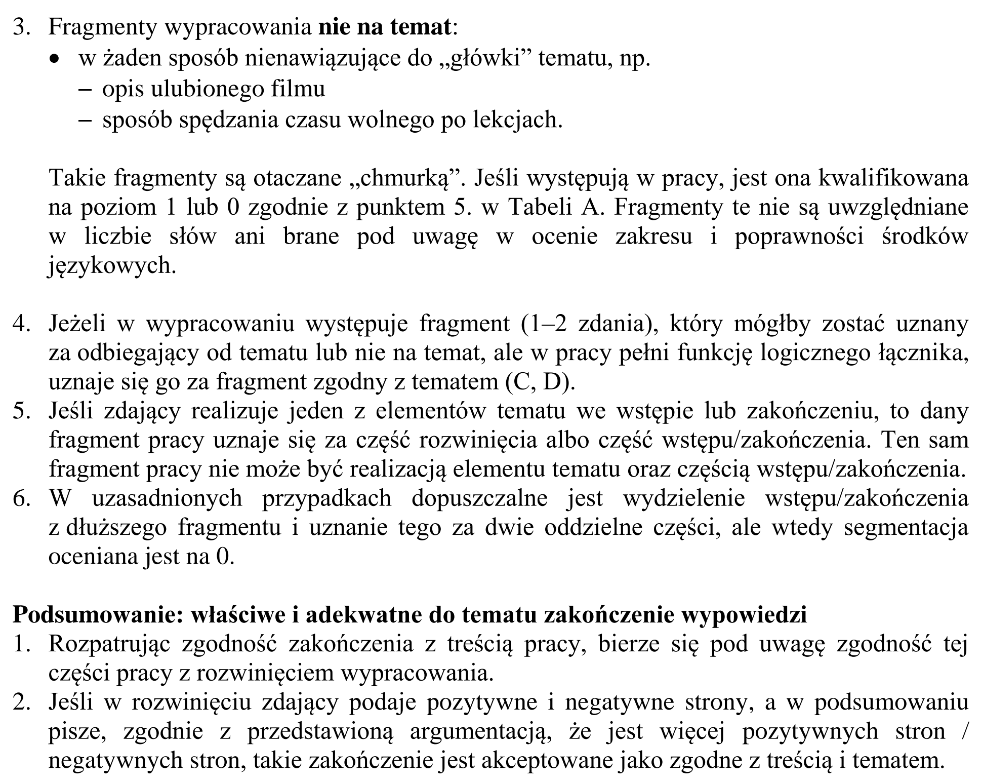 Matura, maj 2015, odpowiedź do zadania 10, fragment 7
