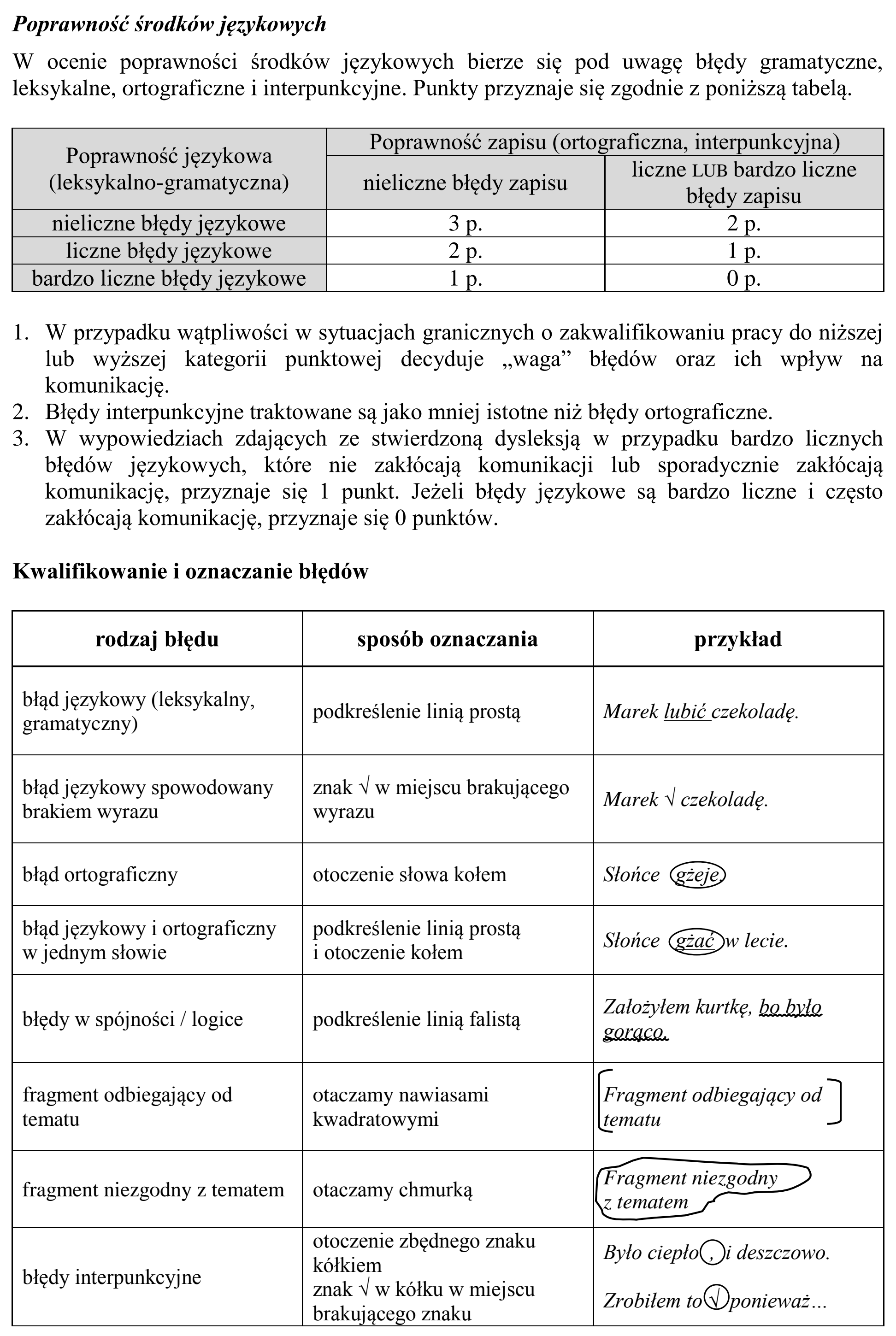 Matura, maj 2017, odpowiedź do zadania 10, fragment 13