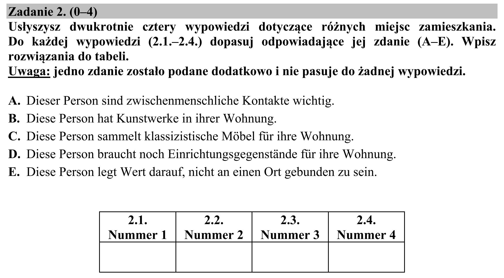 Matura, maj 2018, podgląd zadania 2