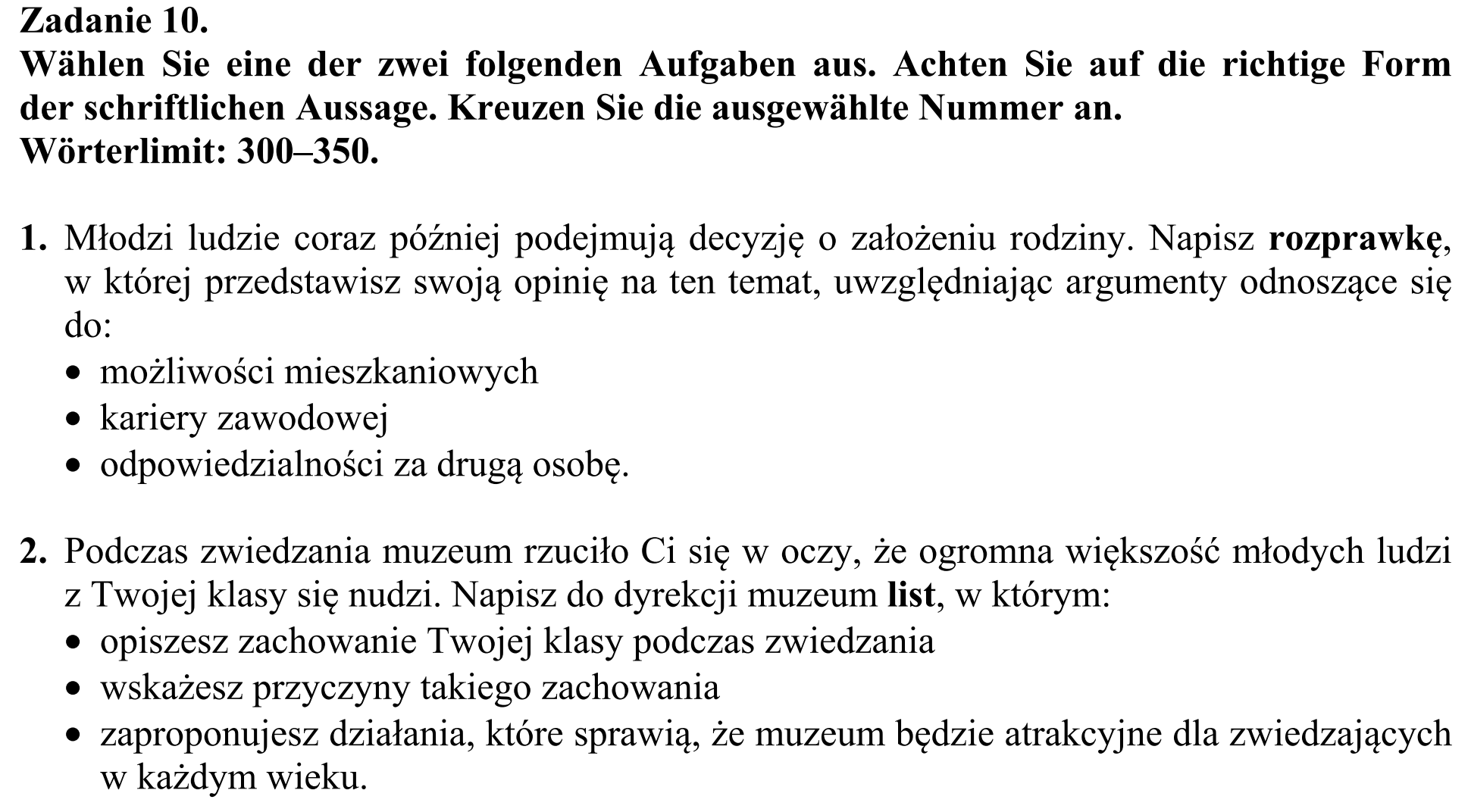 Matura, maj 2019, odpowiedź do zadania 10, fragment 1