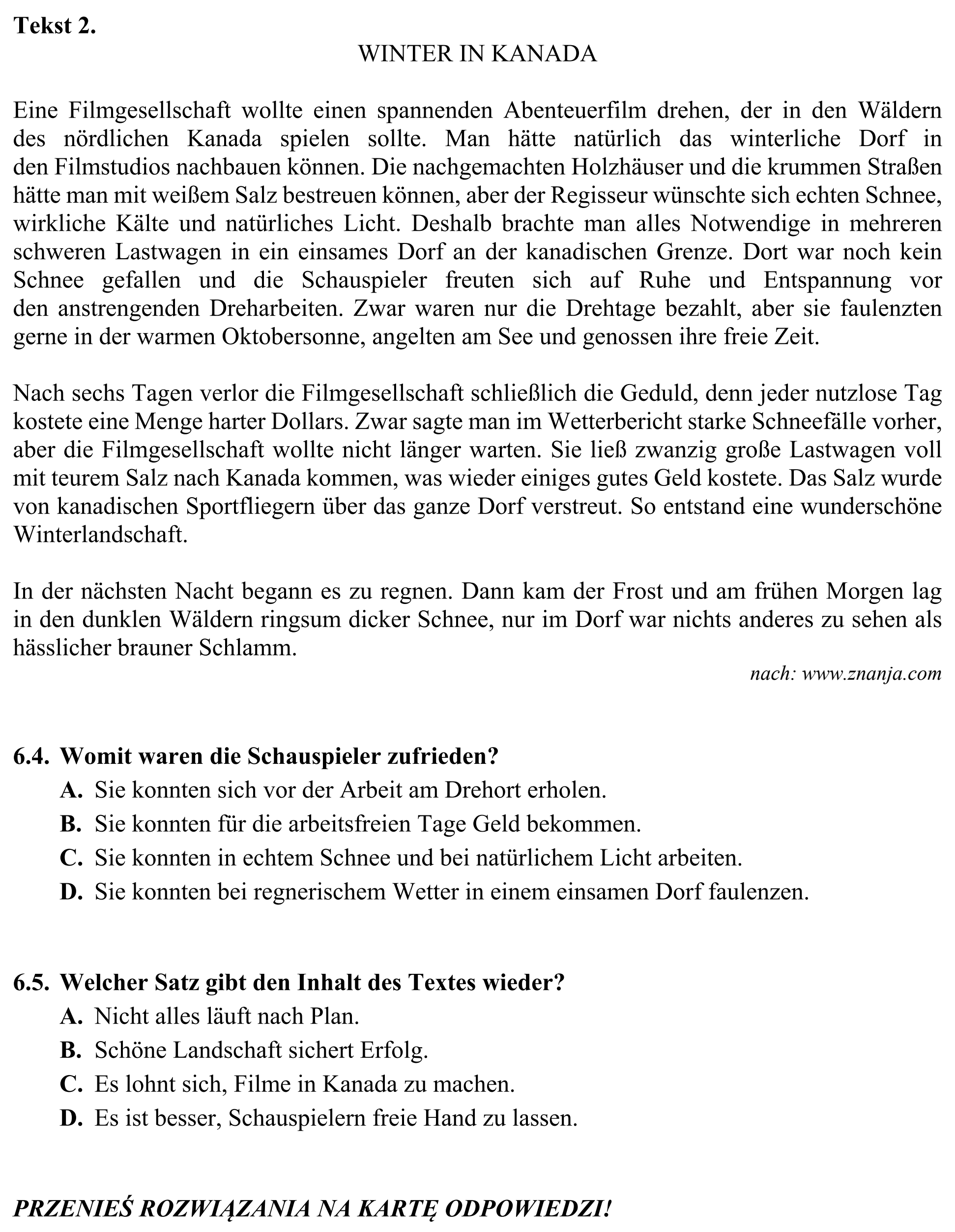 Matura, maj 2020, podgląd zadania 6, fragment 3