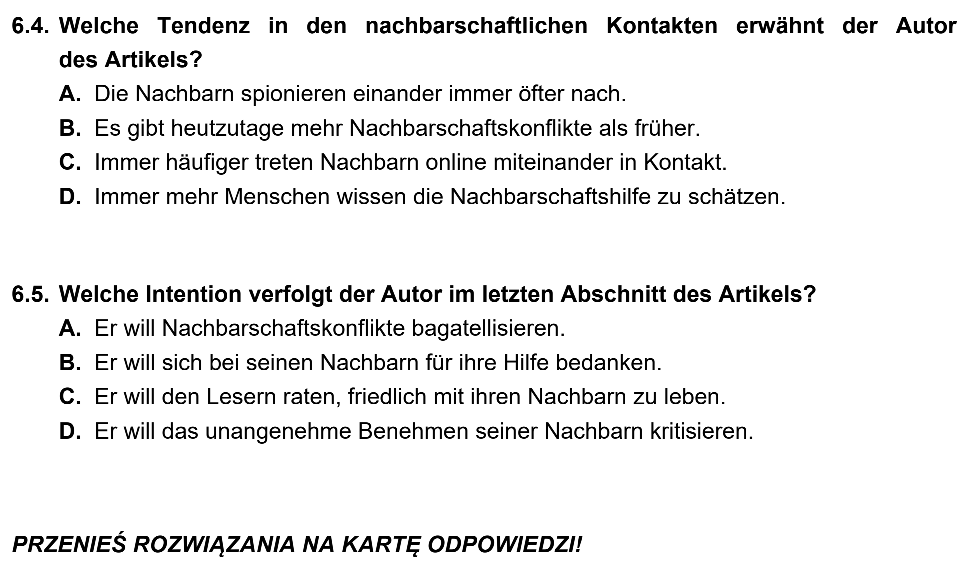 Matura, maj 2022, podgląd zadania 6, fragment 4