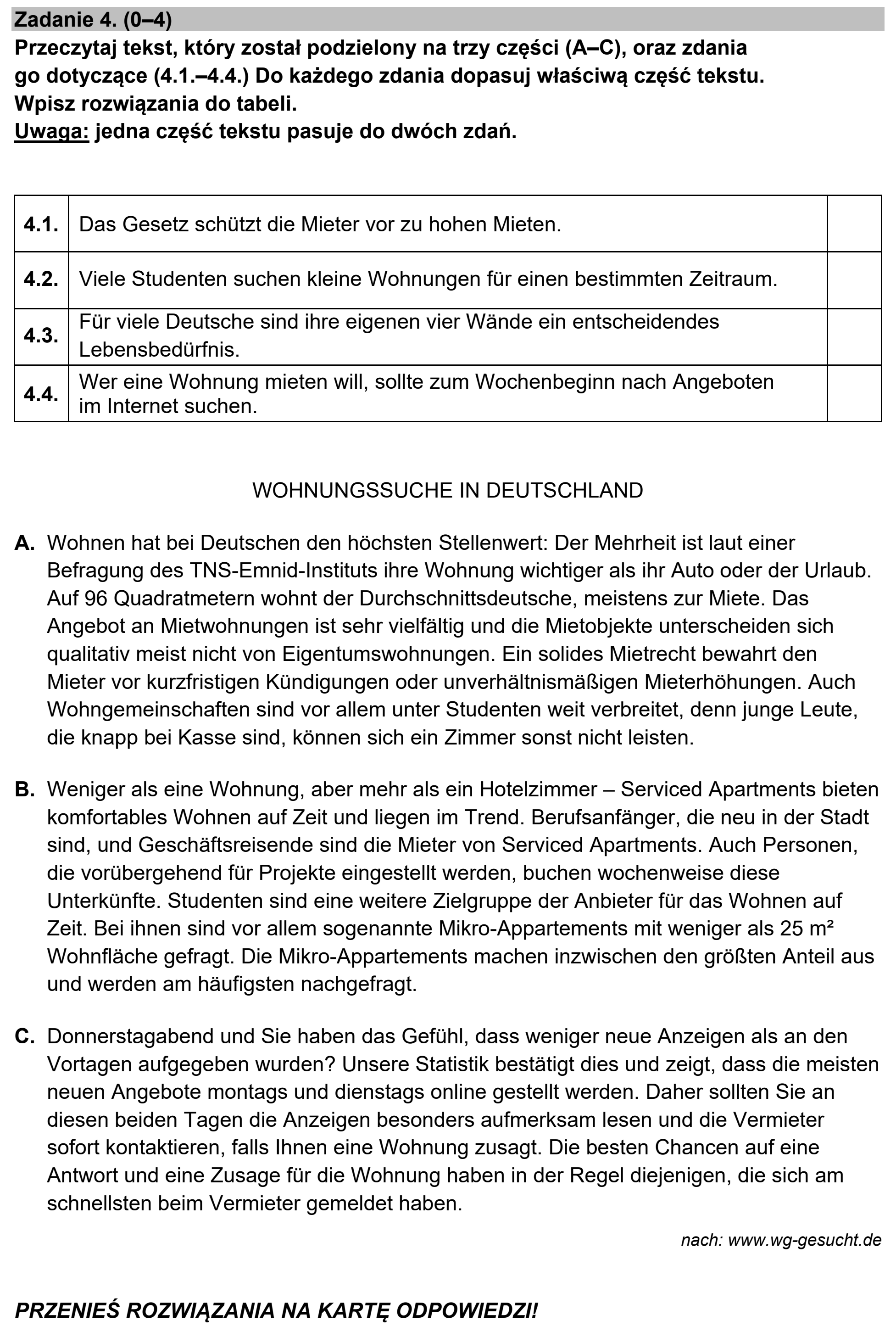 Matura, maj 2023, podgląd zadania 4