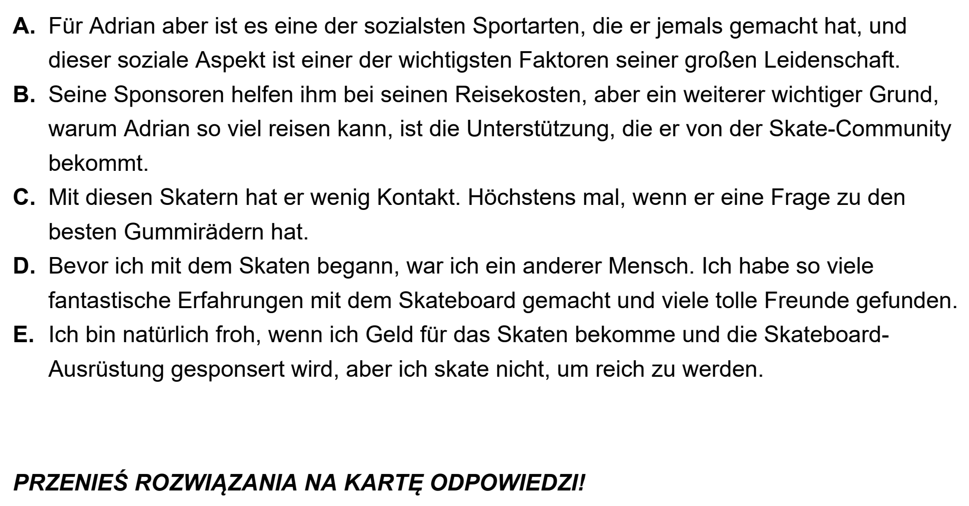 Matura, maj 2023, podgląd zadania 5, fragment 2