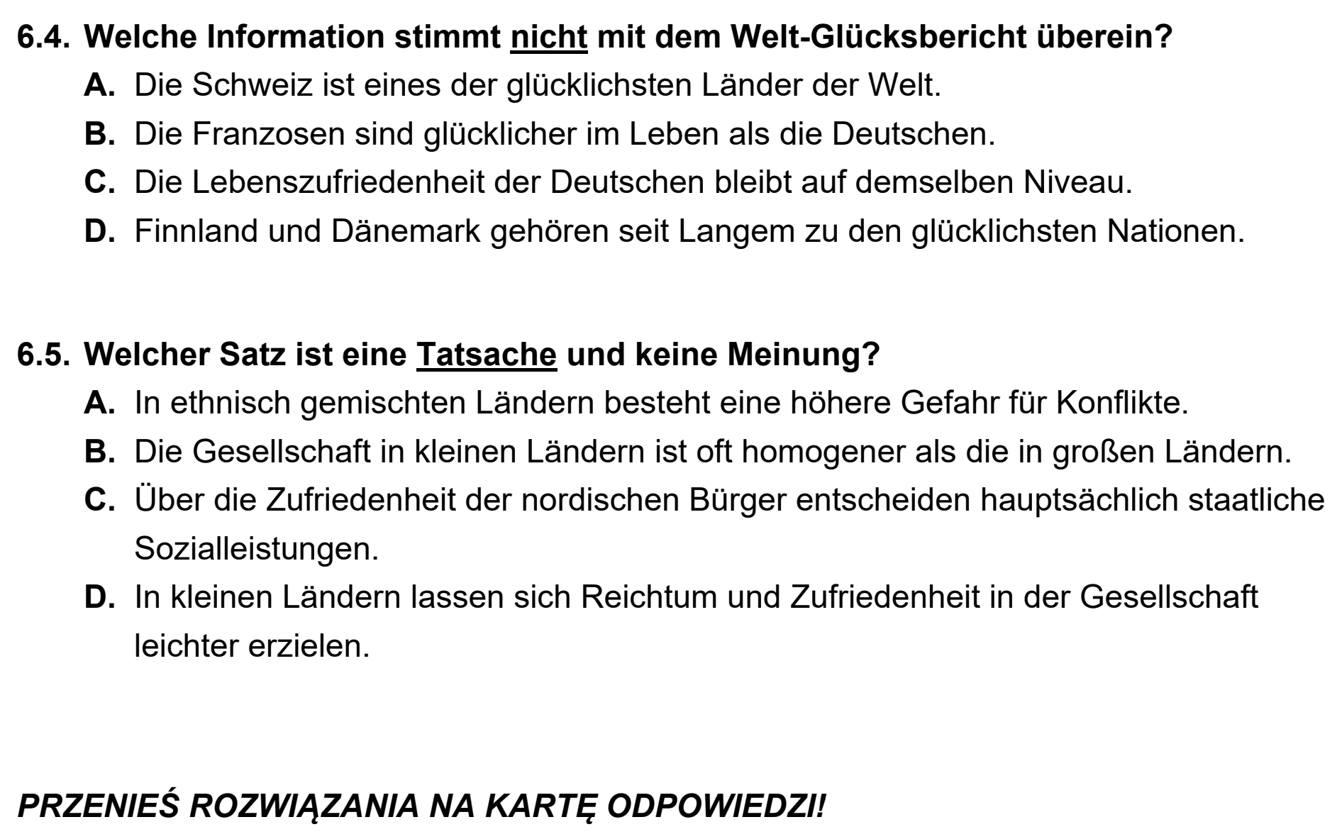 Matura, maj 2023, podgląd zadania 6, fragment 4