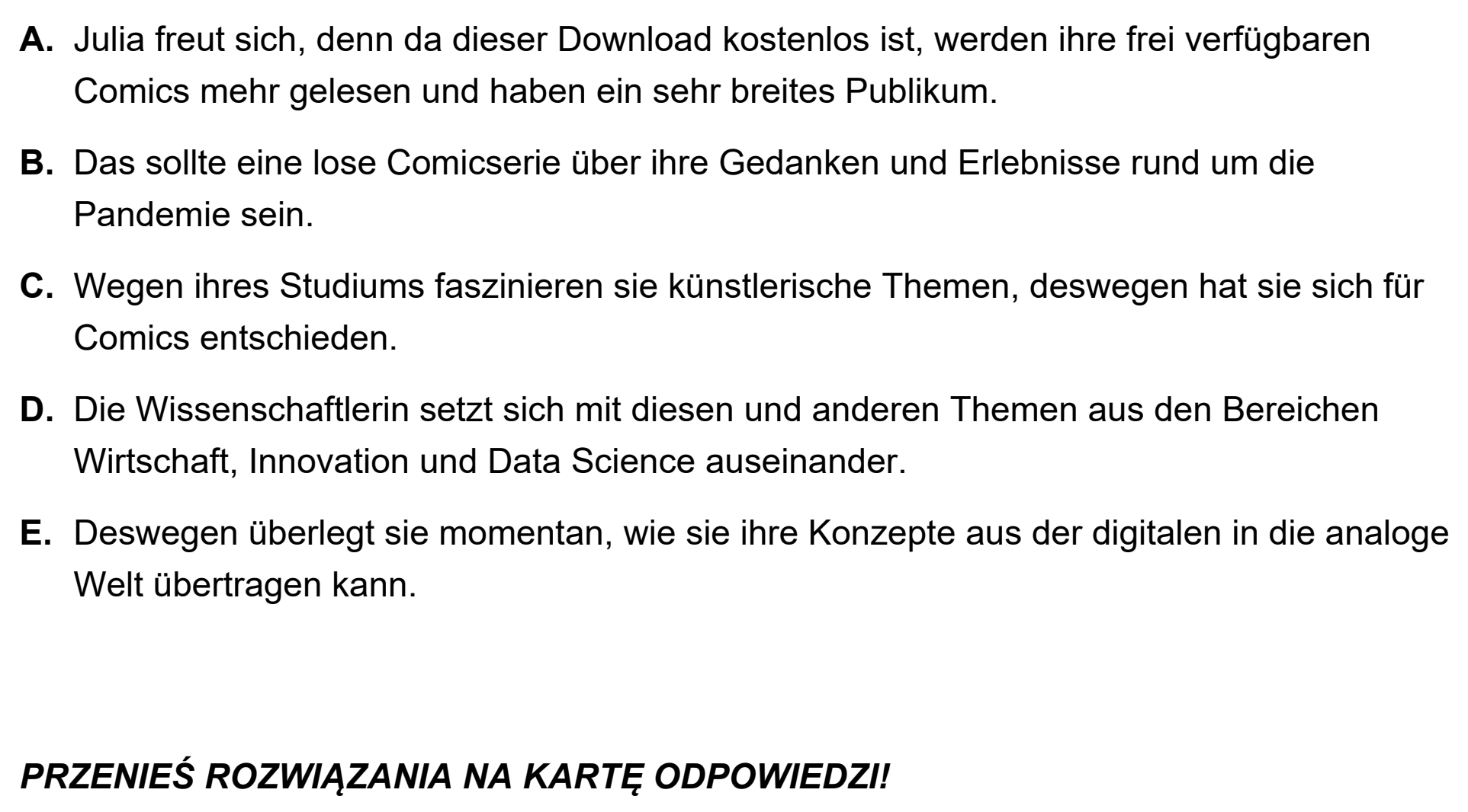 Matura, maj 2024, podgląd zadania 5, fragment 2