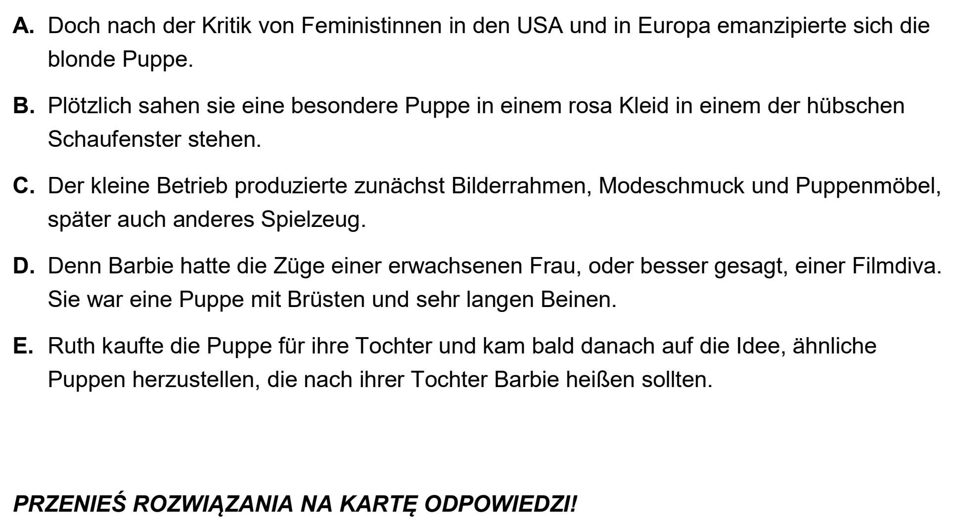 Matura, maj 2026, podgląd zadania 5, fragment 2