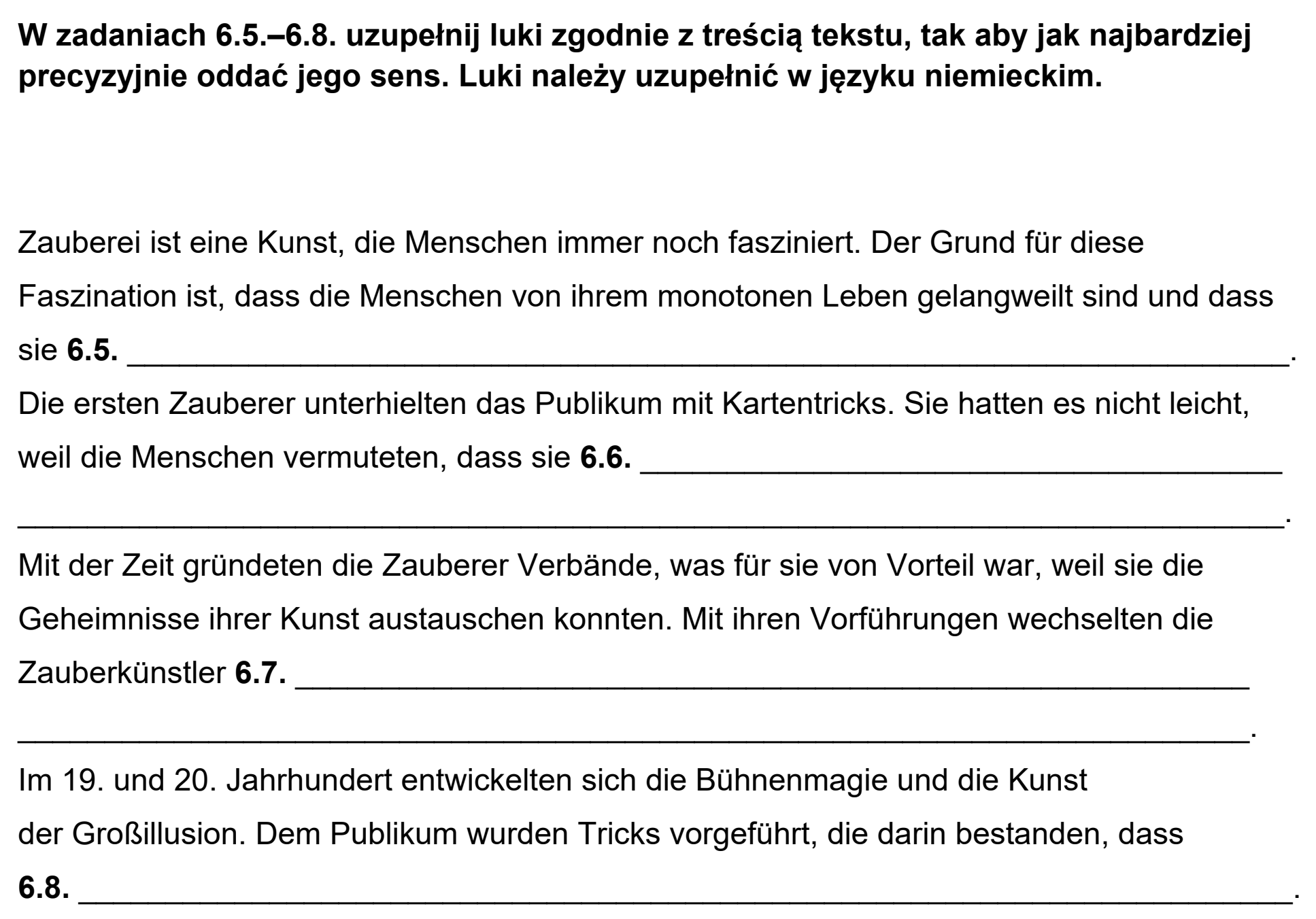 Matura próbna, grudzien 2022, podgląd zadania 6, fragment 4