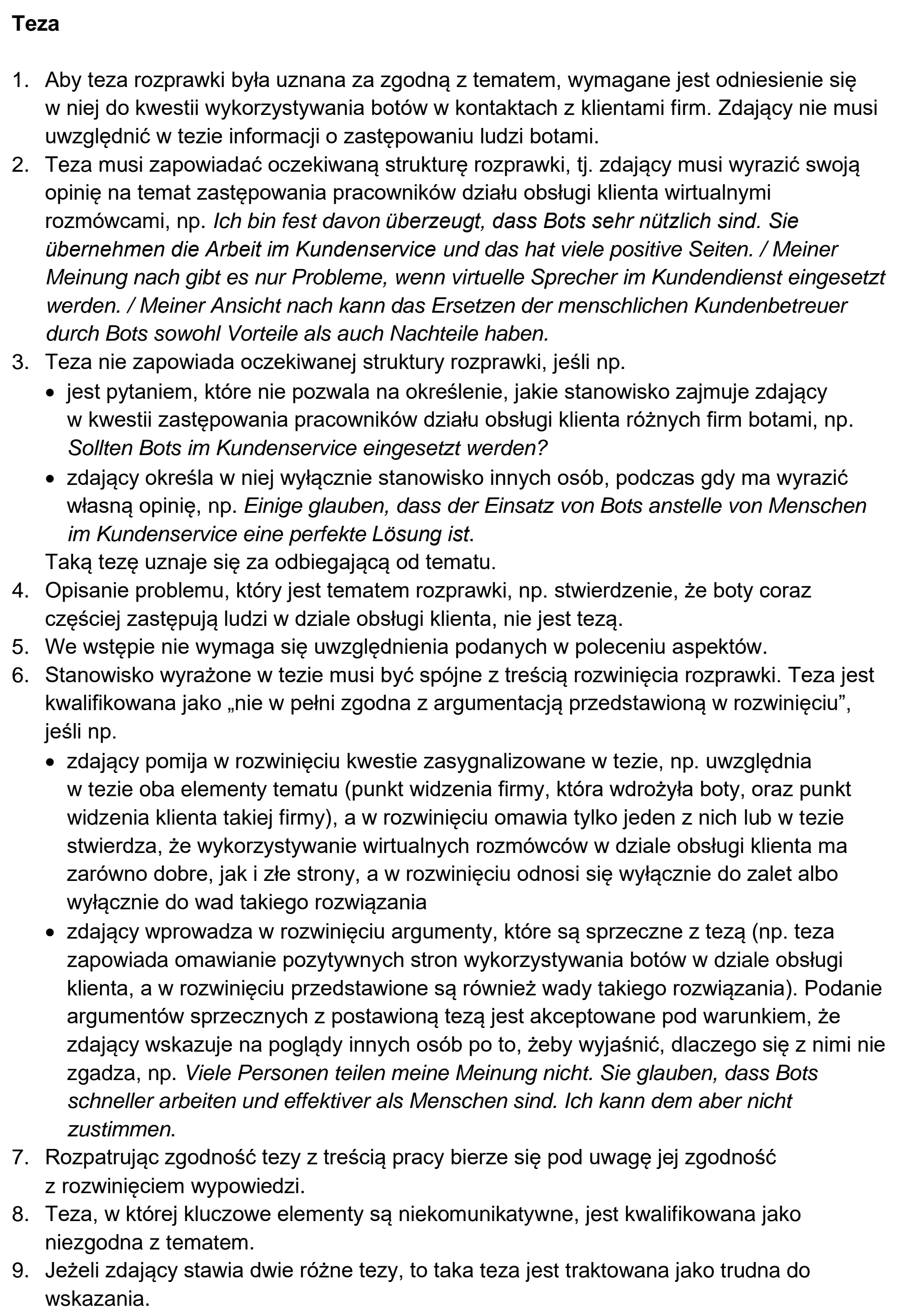 Matura próbna, grudzien 2024, odpowiedź do zadania 10, fragment 2