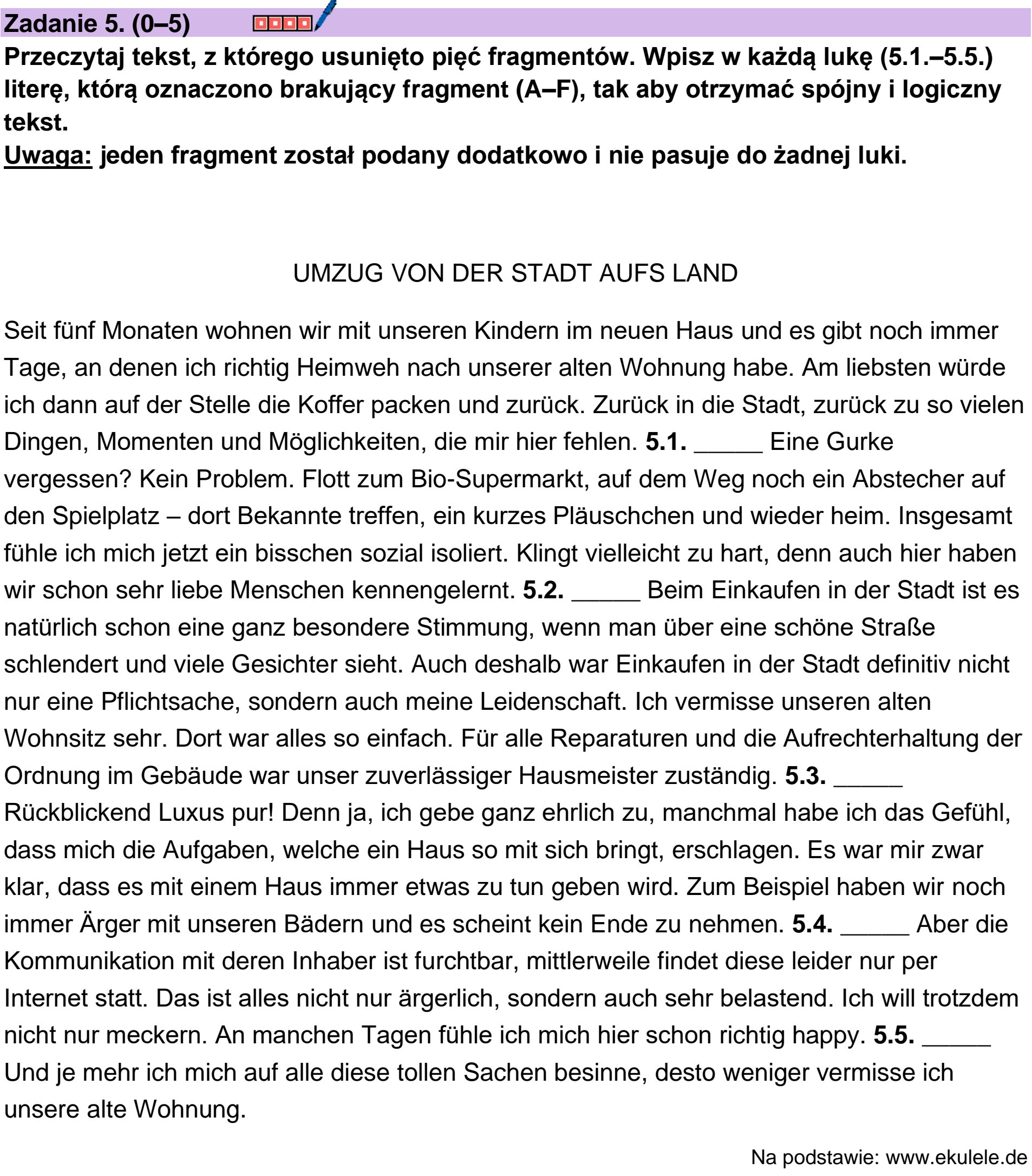 Matura próbna, grudzien 2024, podgląd zadania 5, fragment 1