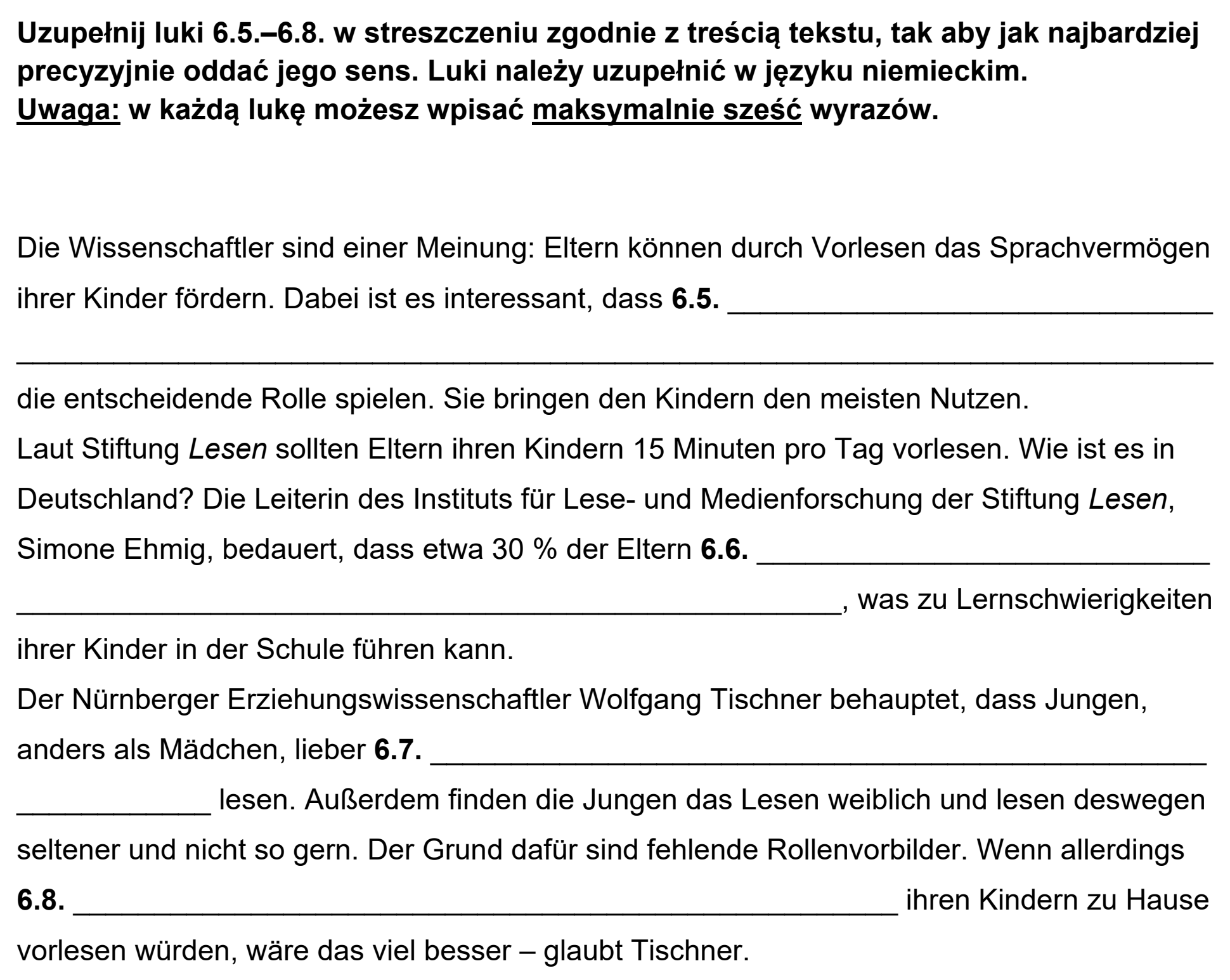 Matura, maj 2024, podgląd zadania 6, fragment 4