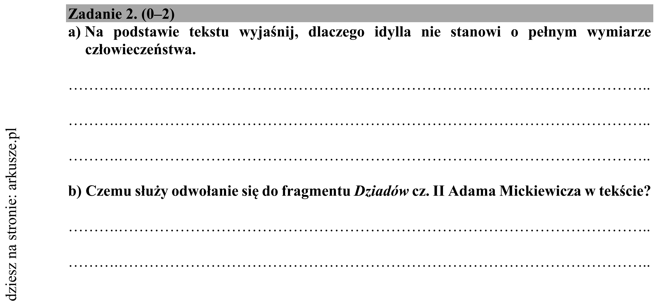 Matura dodatkowa, czerwiec 2017, podgląd zadania 2