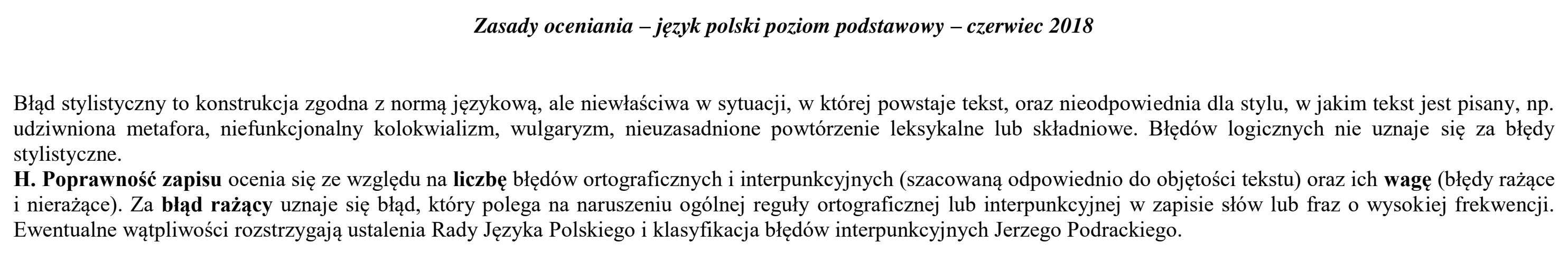 Matura dodatkowa, czerwiec 2018, odpowiedź do zadania 1, fragment 4