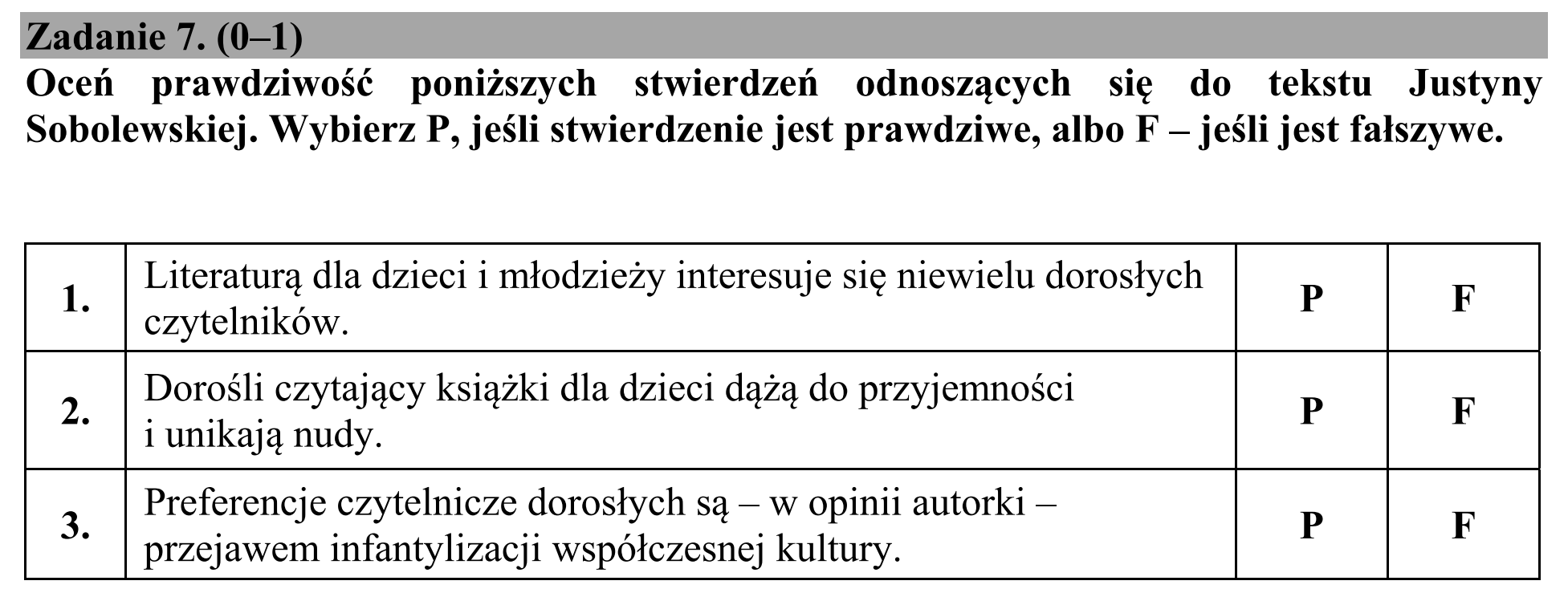 Matura dodatkowa, czerwiec 2018, podgląd zadania 7
