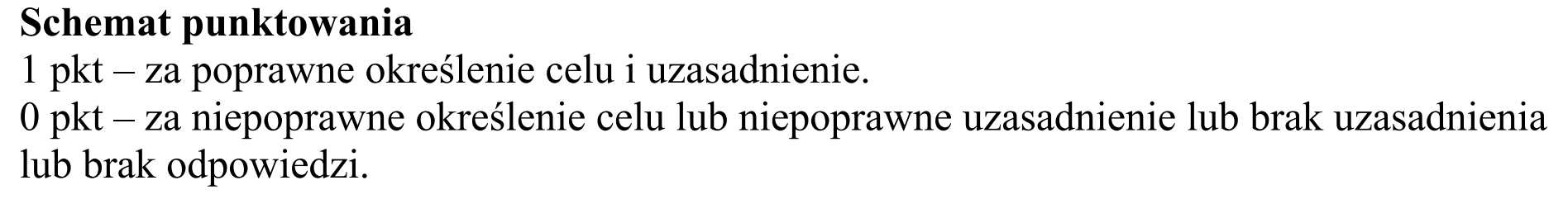 Matura dodatkowa, czerwiec 2019, odpowiedź do zadania 11