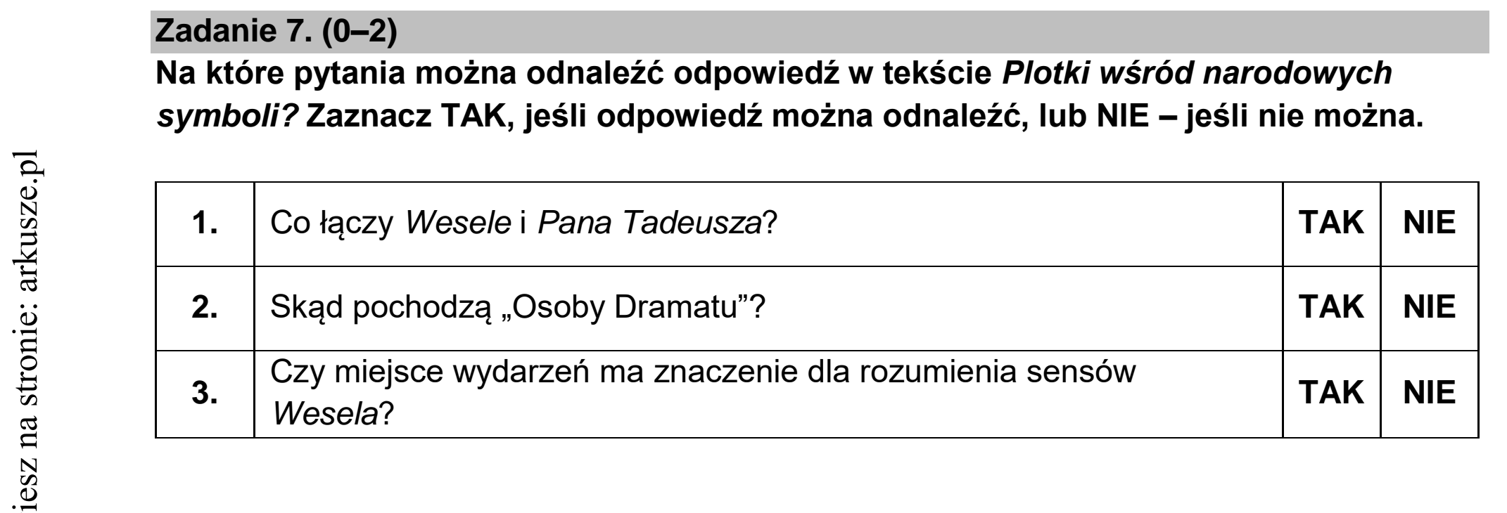 Matura dodatkowa, czerwiec 2022, podgląd zadania 7