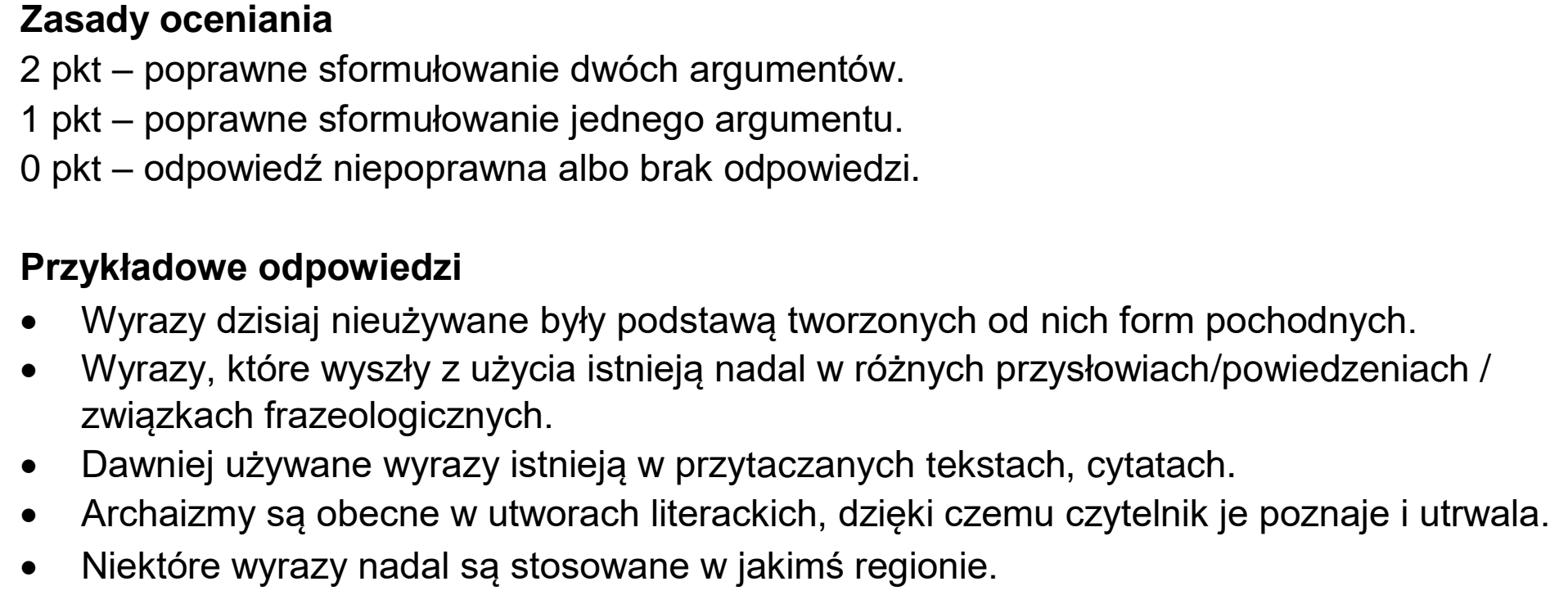 Matura dodatkowa, czerwiec 2023, odpowiedź do zadania 1