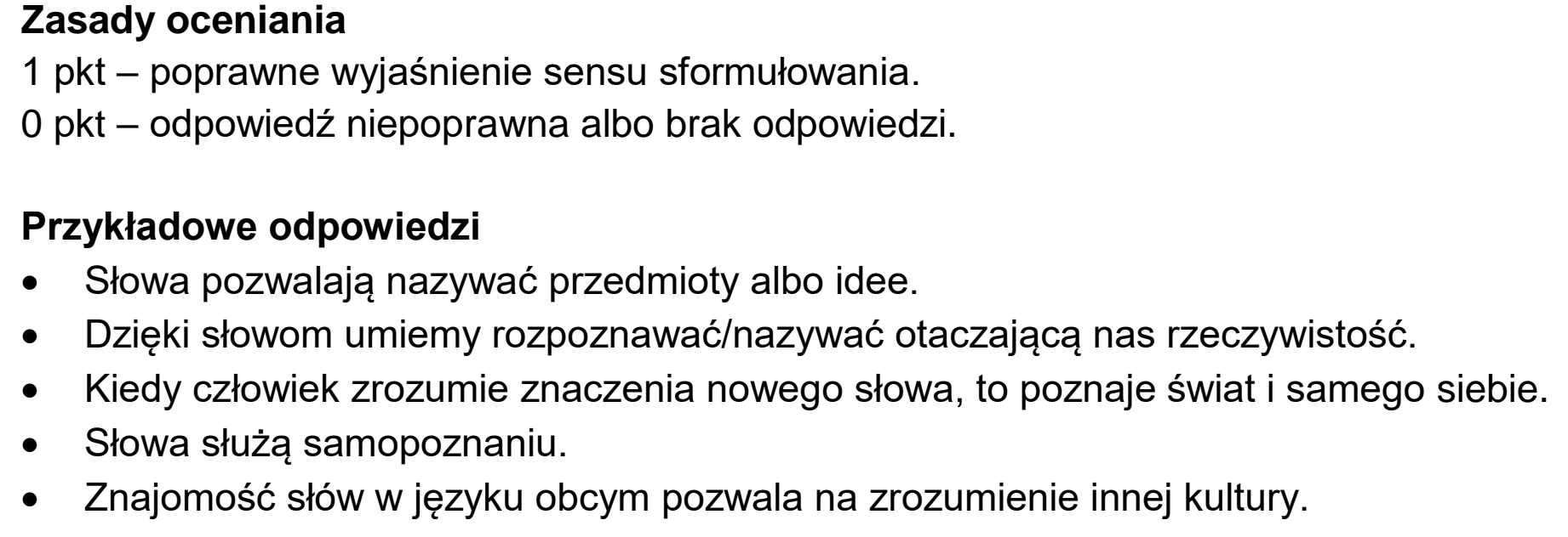 Matura dodatkowa, czerwiec 2024, odpowiedź do zadania 2