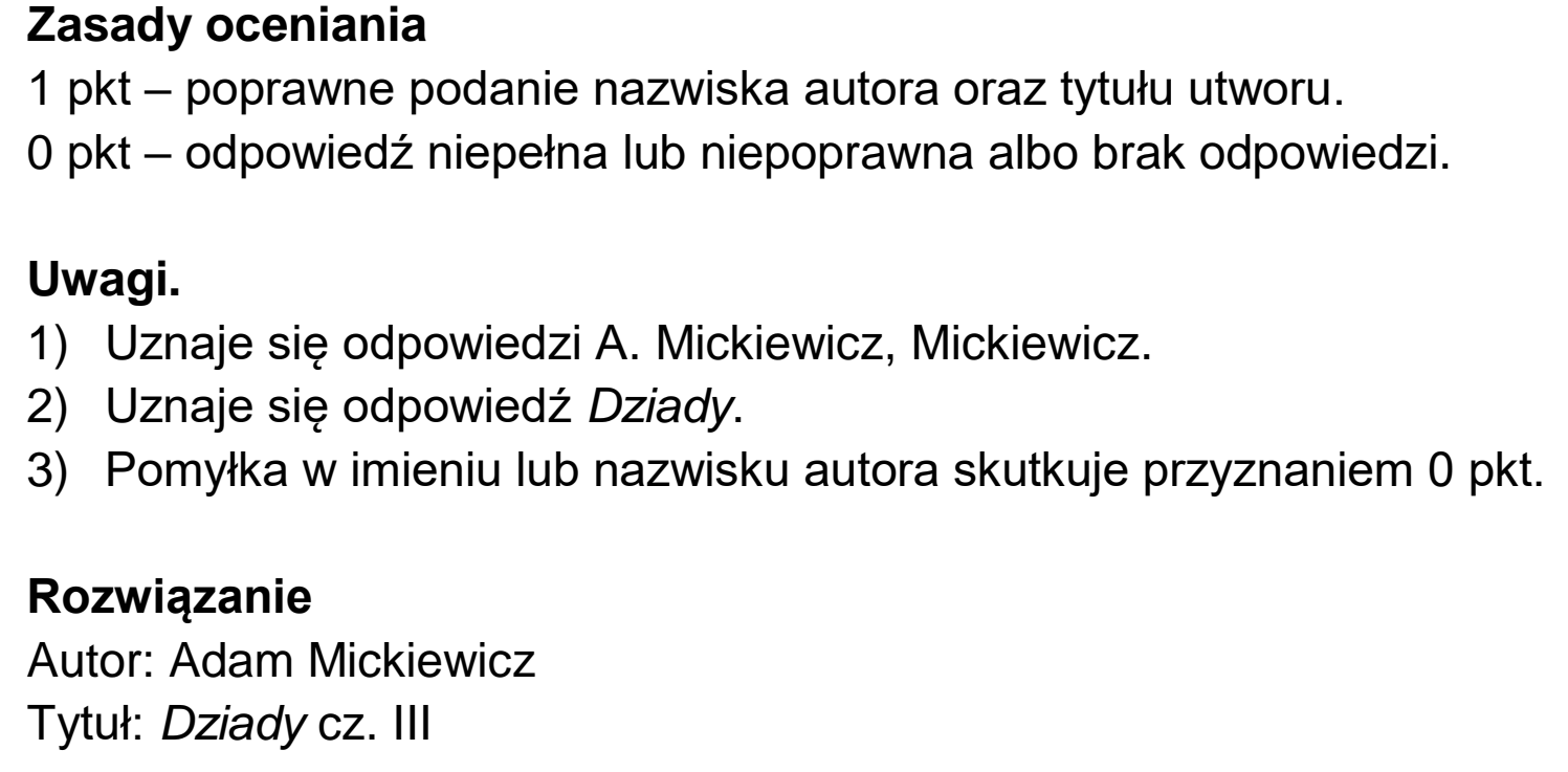 Matura dodatkowa, czerwiec 2024, odpowiedź do zadania 3.1
