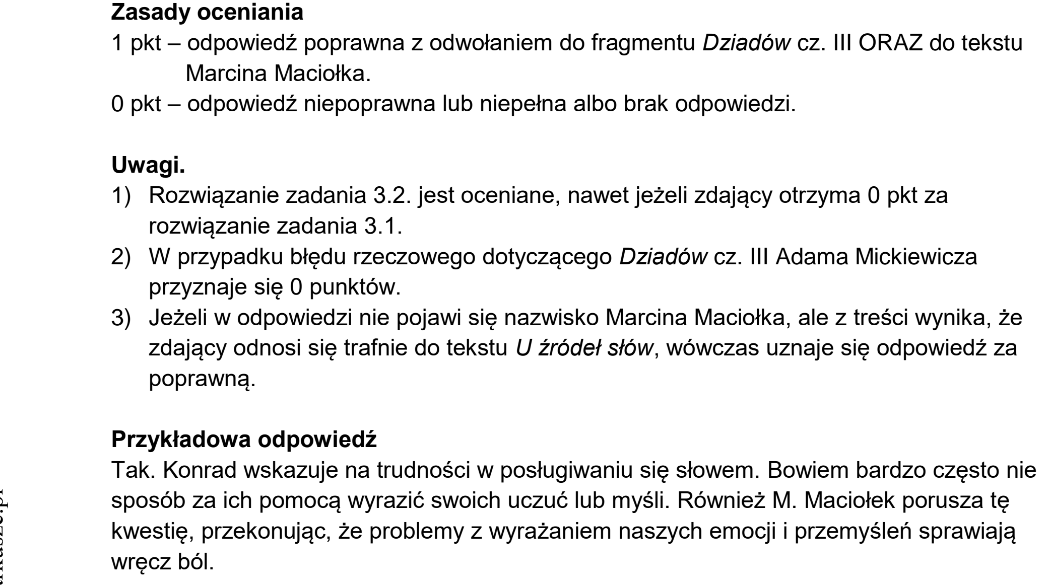 Matura dodatkowa, czerwiec 2024, odpowiedź do zadania 3.2