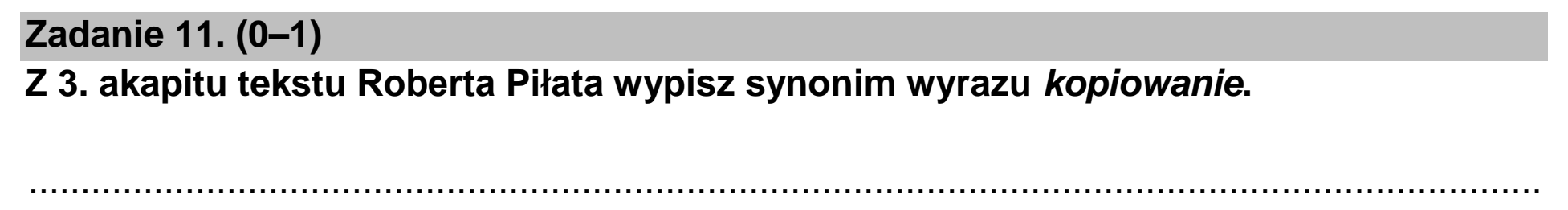 Matura dodatkowa, czerwiec 2024, podgląd zadania 11