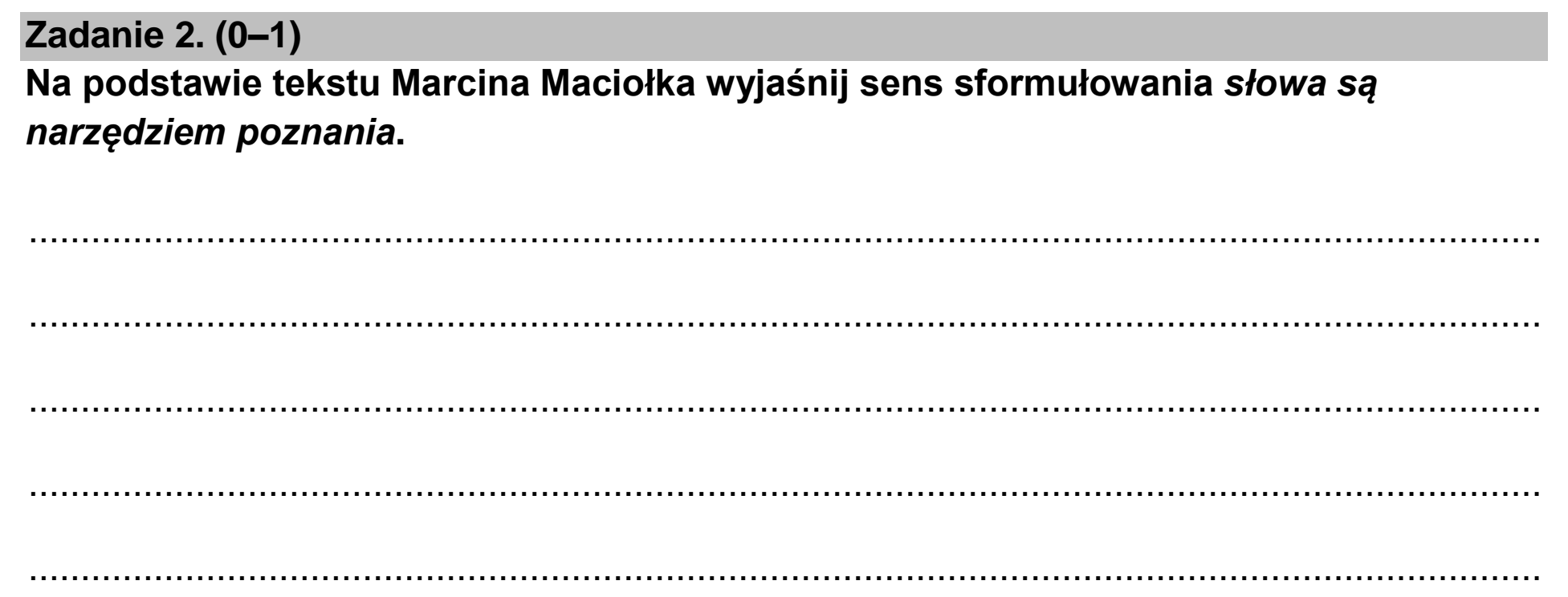 Matura dodatkowa, czerwiec 2024, podgląd zadania 2